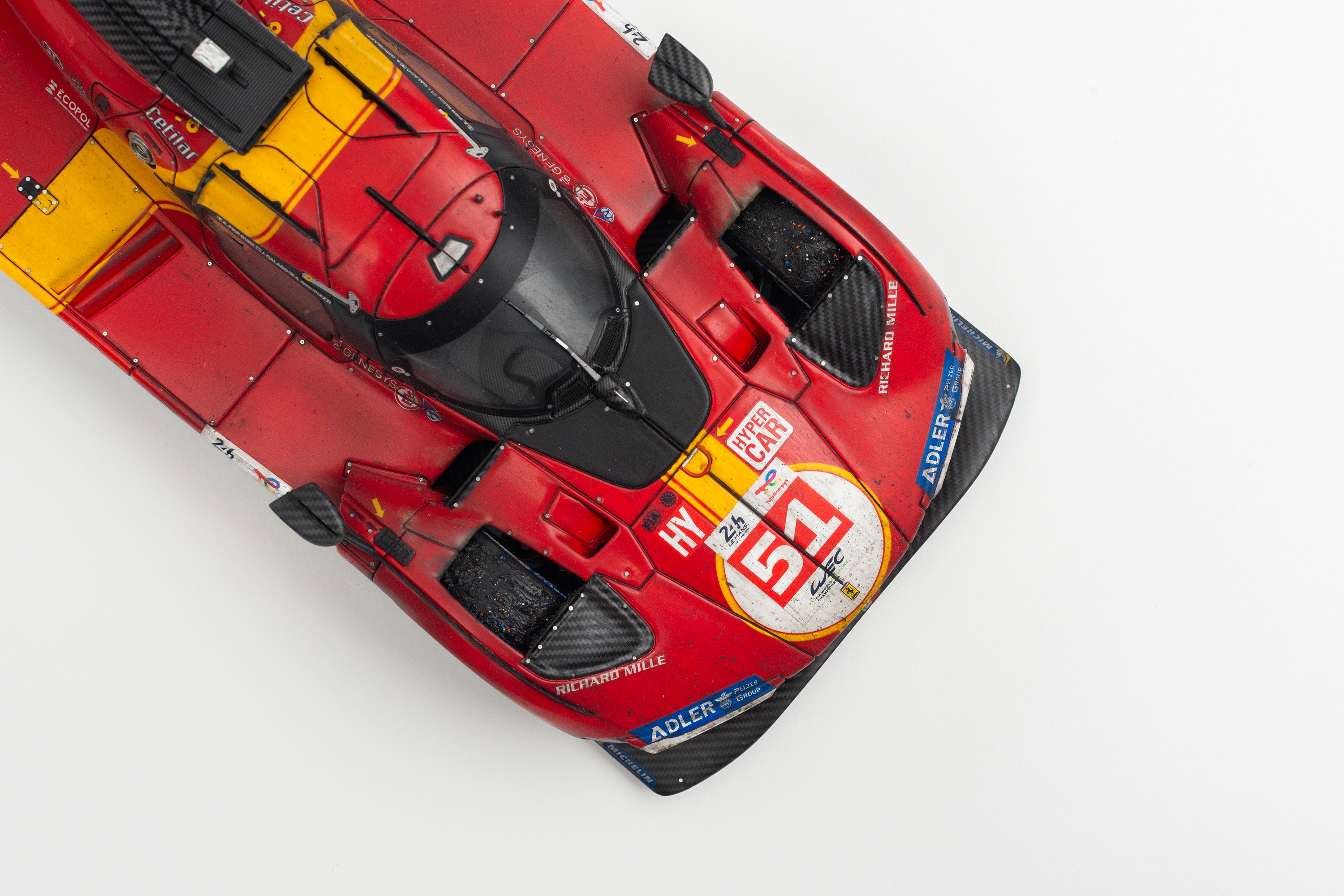 Ferrari 499P - 2023 Le Mans Winner - Race Weathered