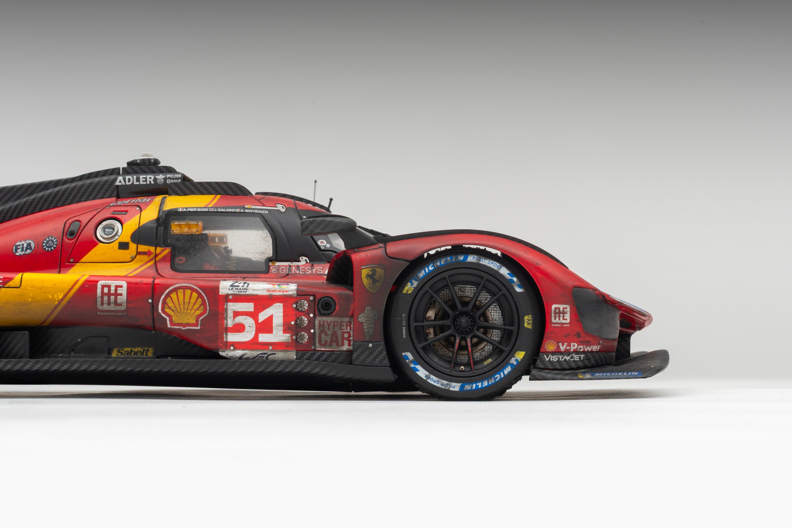 Ferrari 499P - 2023 Le Mans Winner - Race Weathered