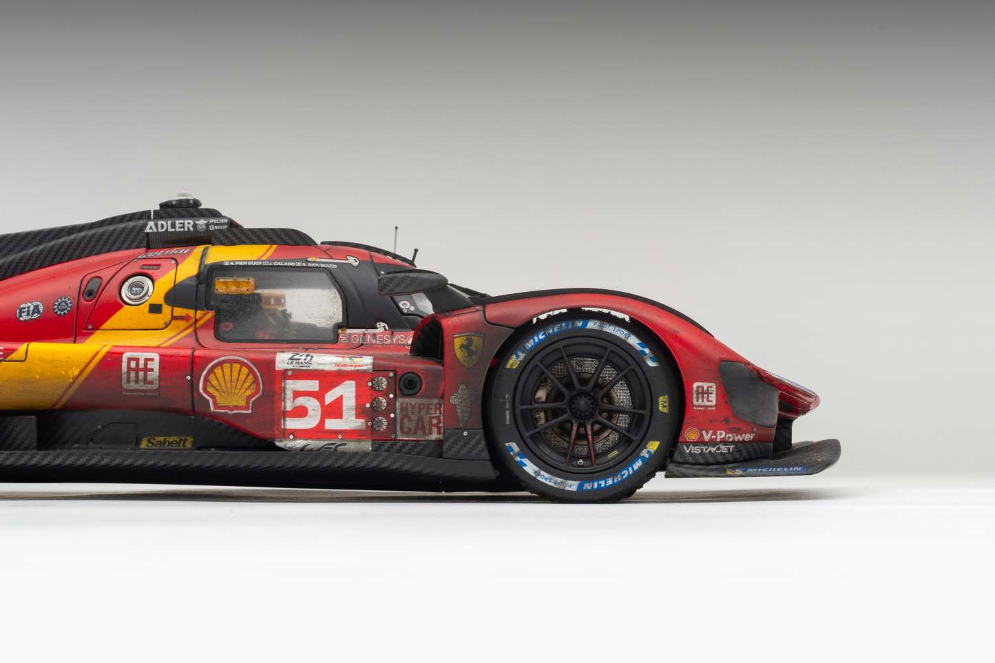 Ferrari 499P - 2023 Le Mans Winner - Race Weathered