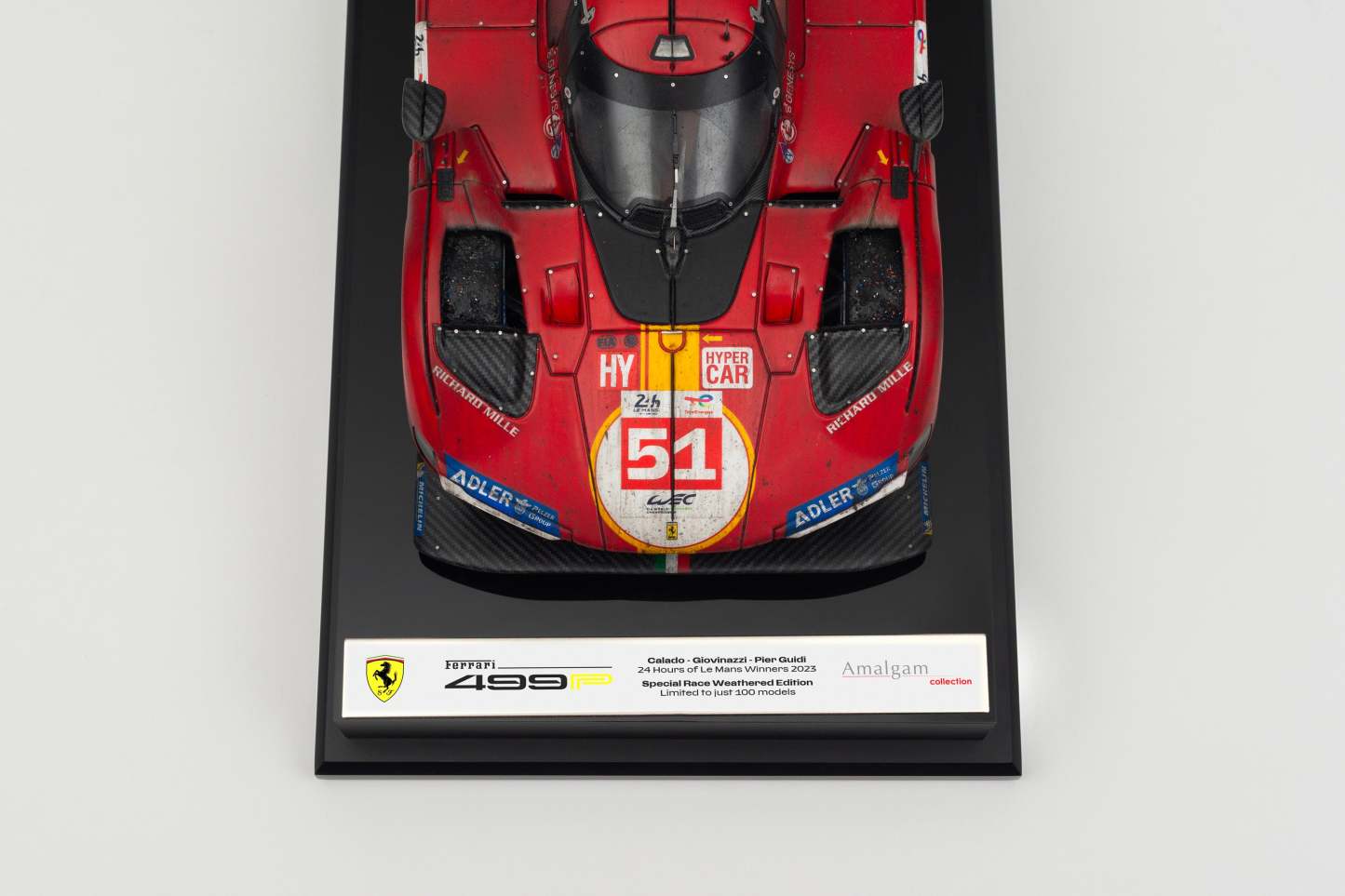 Ferrari 499P - 2023 Le Mans Winner - Race Weathered