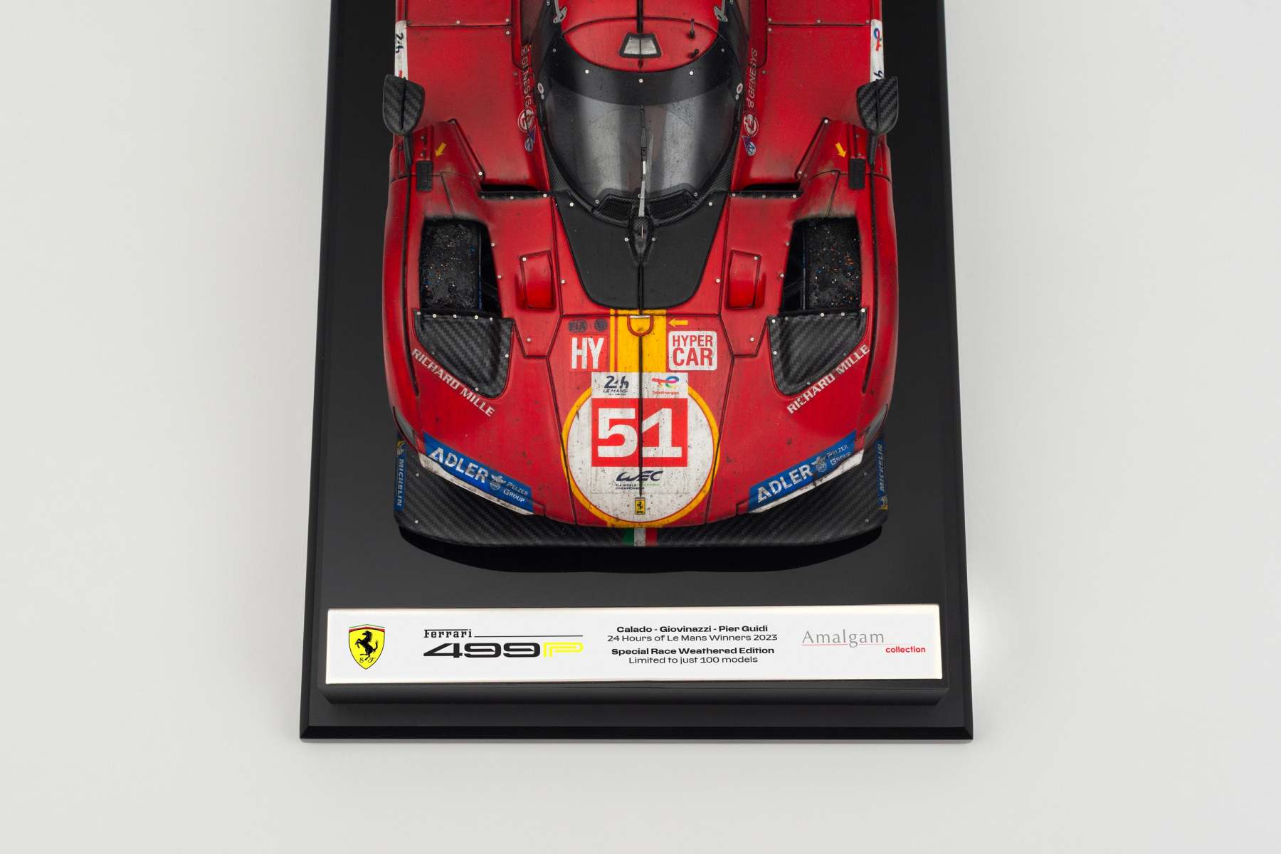Ferrari 499P - 2023 Le Mans Winner - Race Weathered
