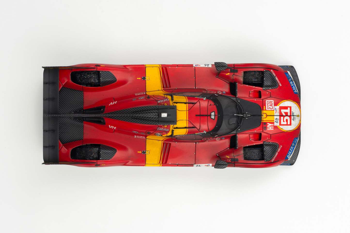 Ferrari 499P - 2023 Le Mans Winner - Race Weathered