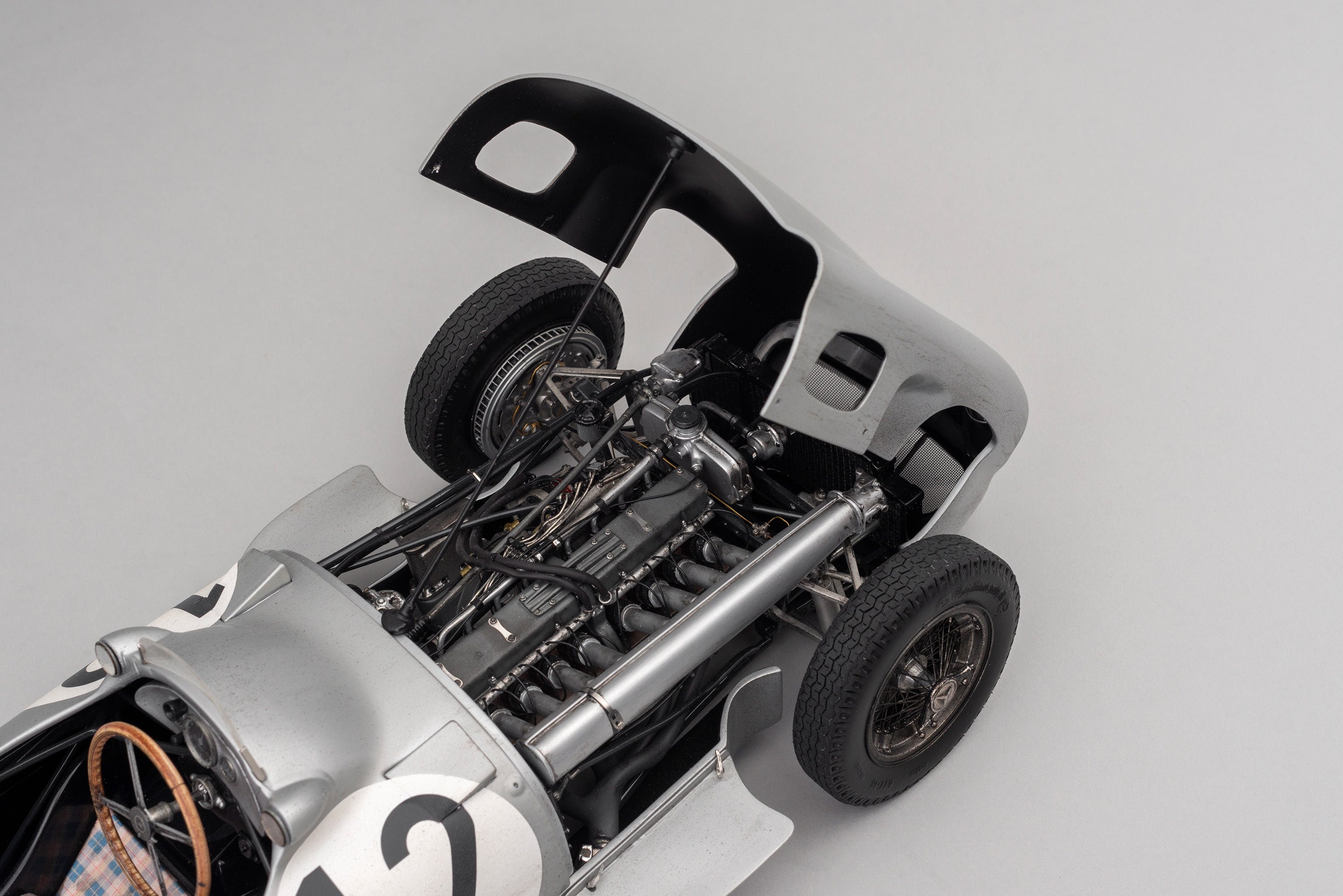 Mercedes-Benz W196 Monoposto - 1955 British Grand Prix Winner - Moss - Race Weathered
