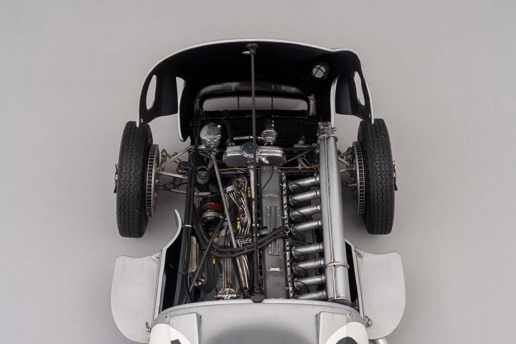 Mercedes-Benz W196 Monoposto - 1955 British Grand Prix Winner - Moss - Race Weathered