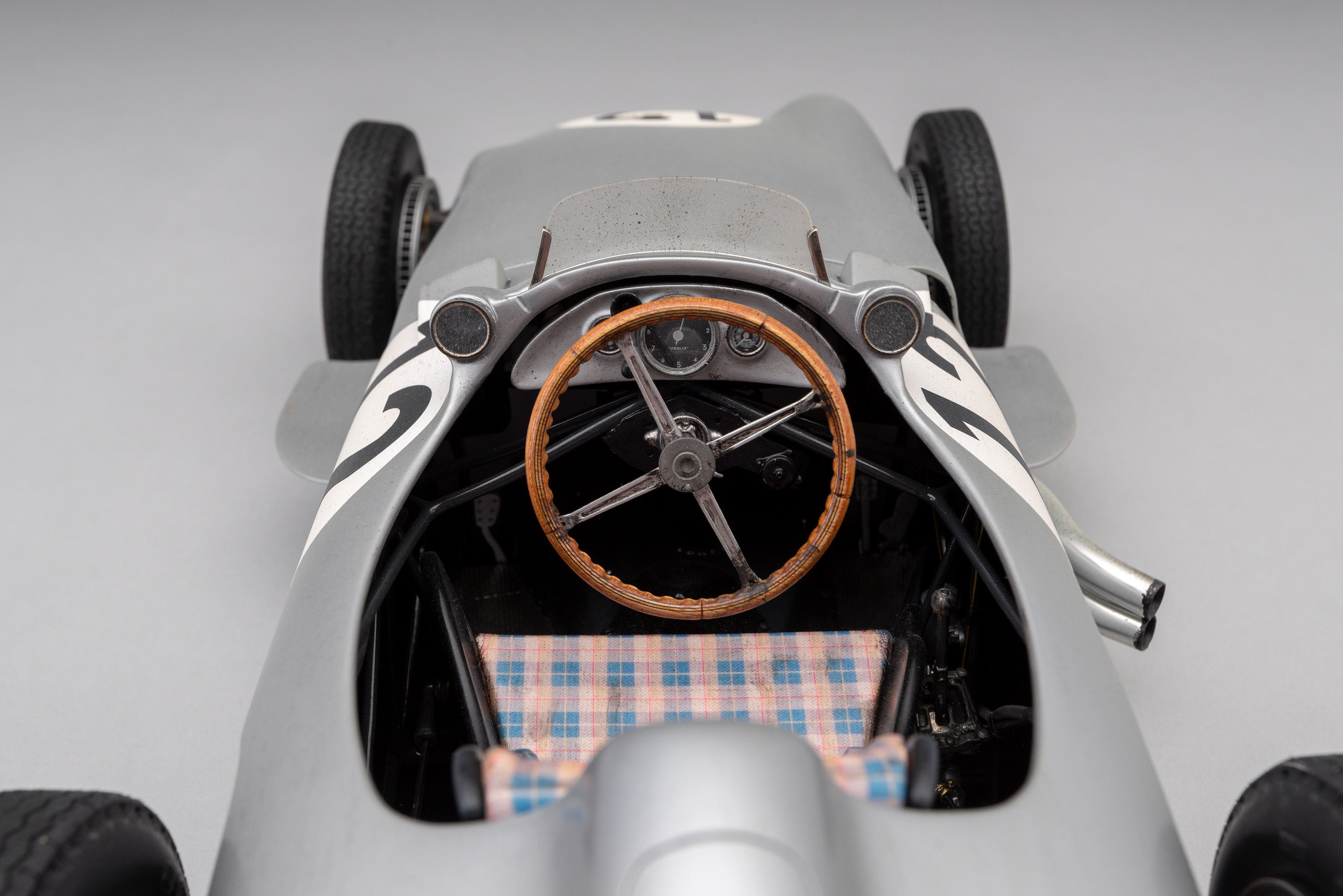 Mercedes-Benz W196 Monoposto - 1955 British Grand Prix Winner - Moss - Race Weathered