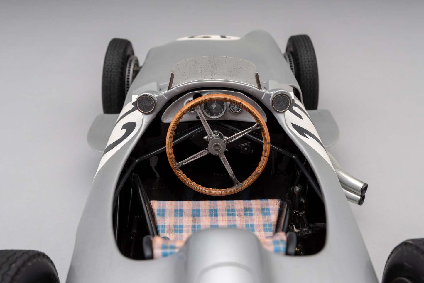 Mercedes-Benz W196 Monoposto - 1955 British Grand Prix Winner - Moss - Race Weathered
