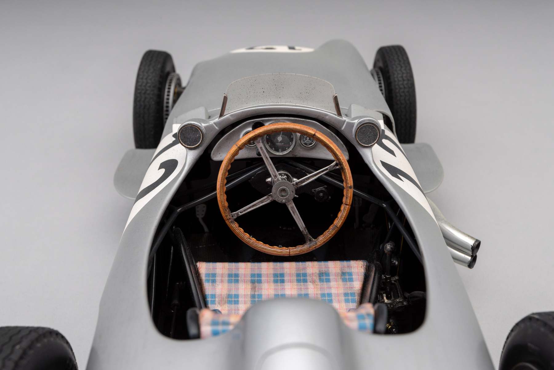 Mercedes-Benz W196 Monoposto - 1955 British Grand Prix Winner - Moss - Race Weathered