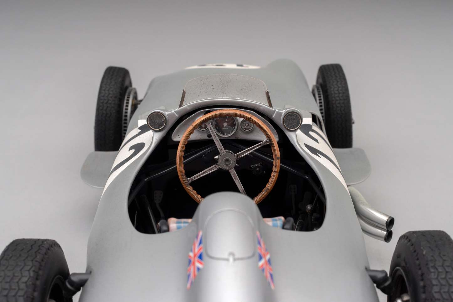 Mercedes-Benz W196 Monoposto - 1955 British Grand Prix Winner - Moss - Race Weathered