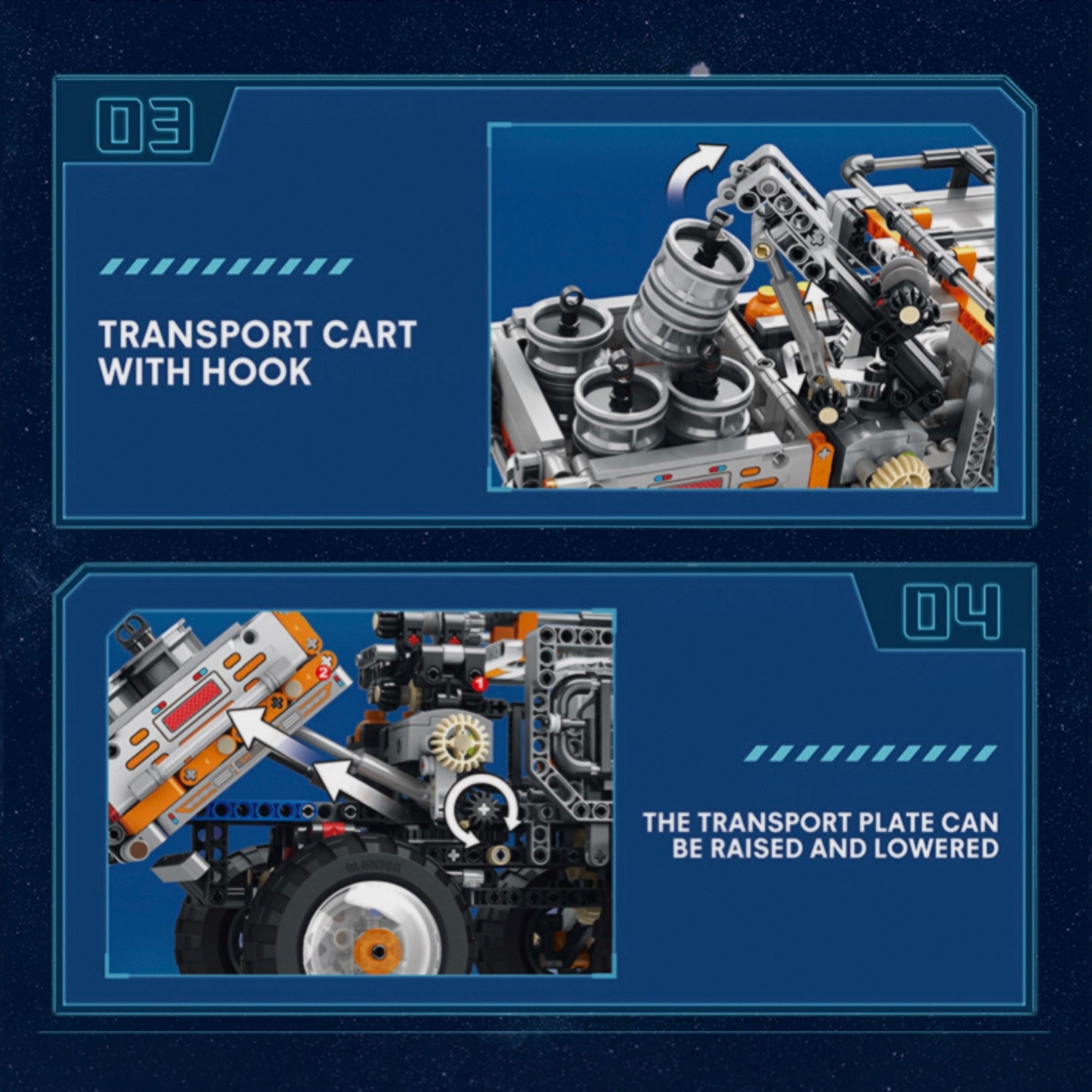 Intergalactic Armored Transporter | 1760pcs