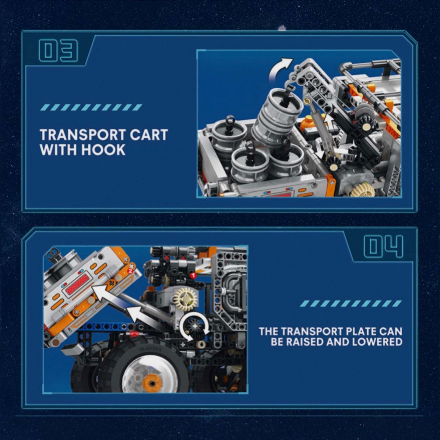 Intergalactic Armored Transporter | 1760pcs