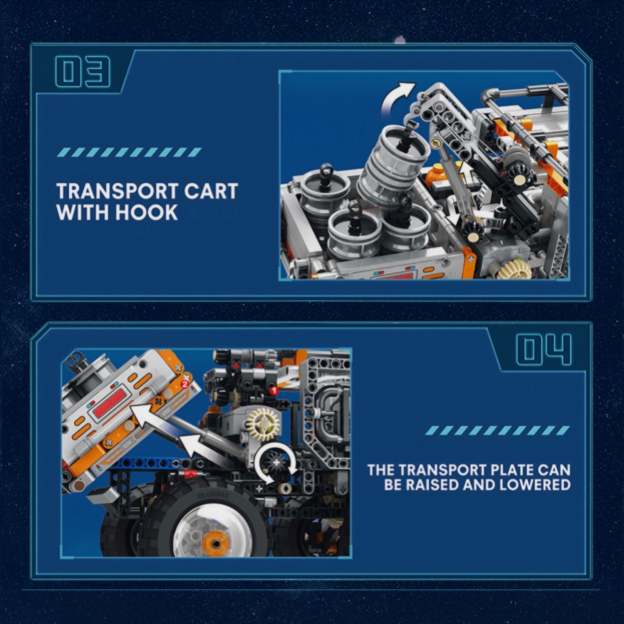 Intergalactic Armored Transporter | 1760pcs