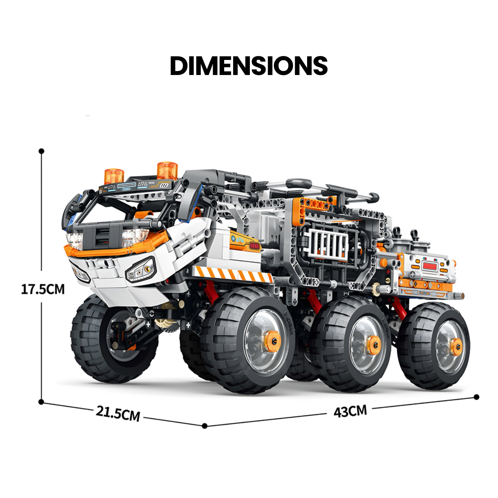 Intergalactic Armored Transporter | 1760pcs