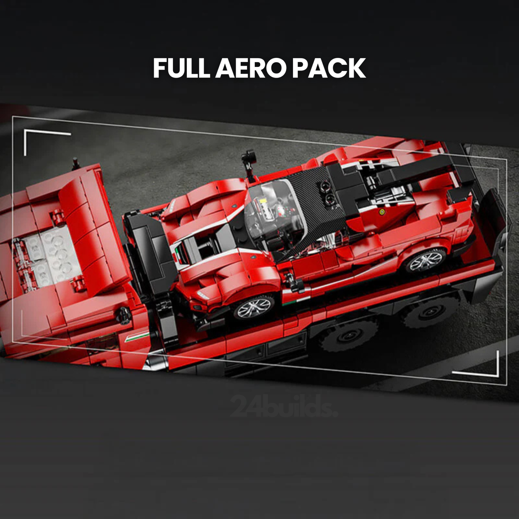 Italian Hypercar Transporter Bundle | 1728pcs