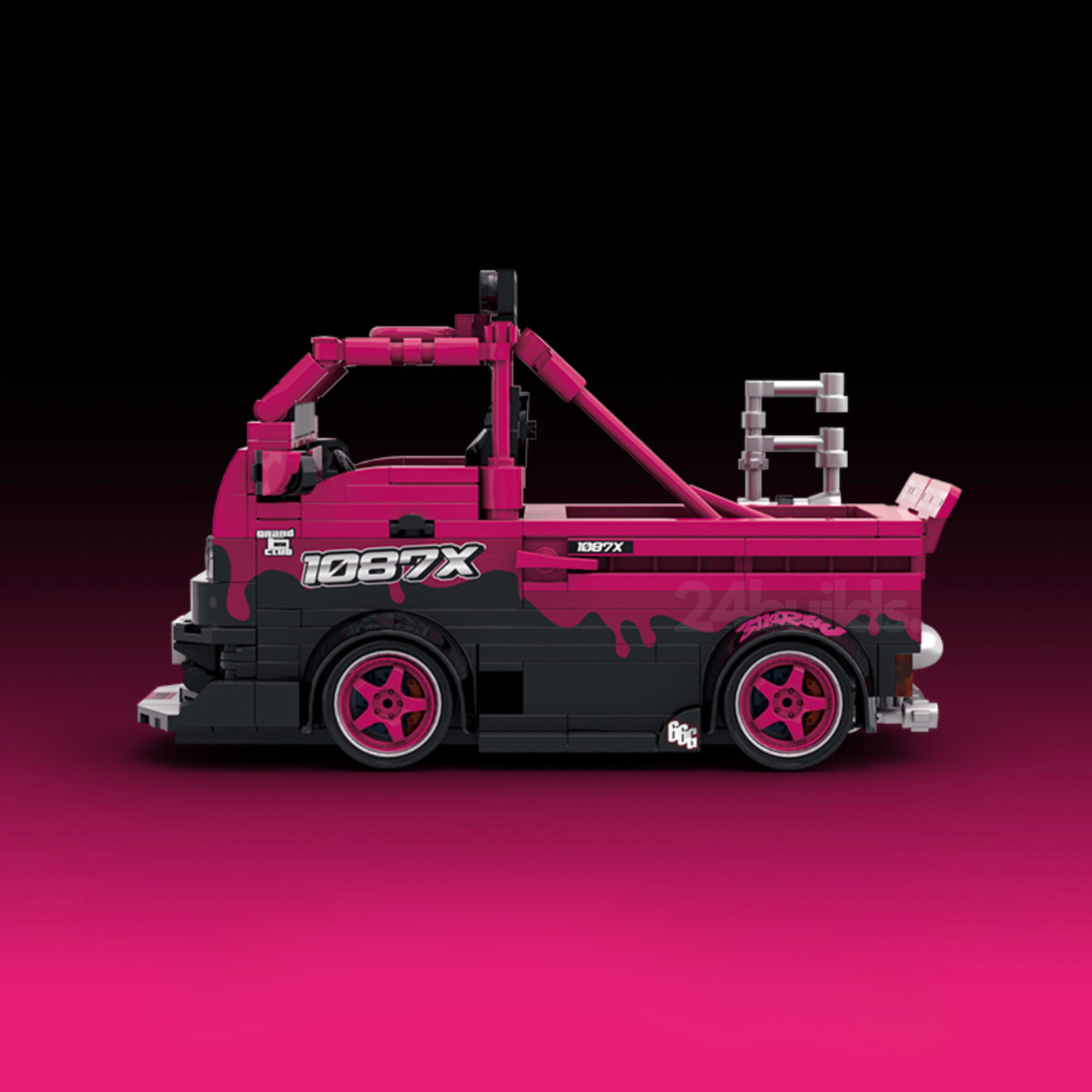 1087x Drift Team Repair Truck | 472pcs
