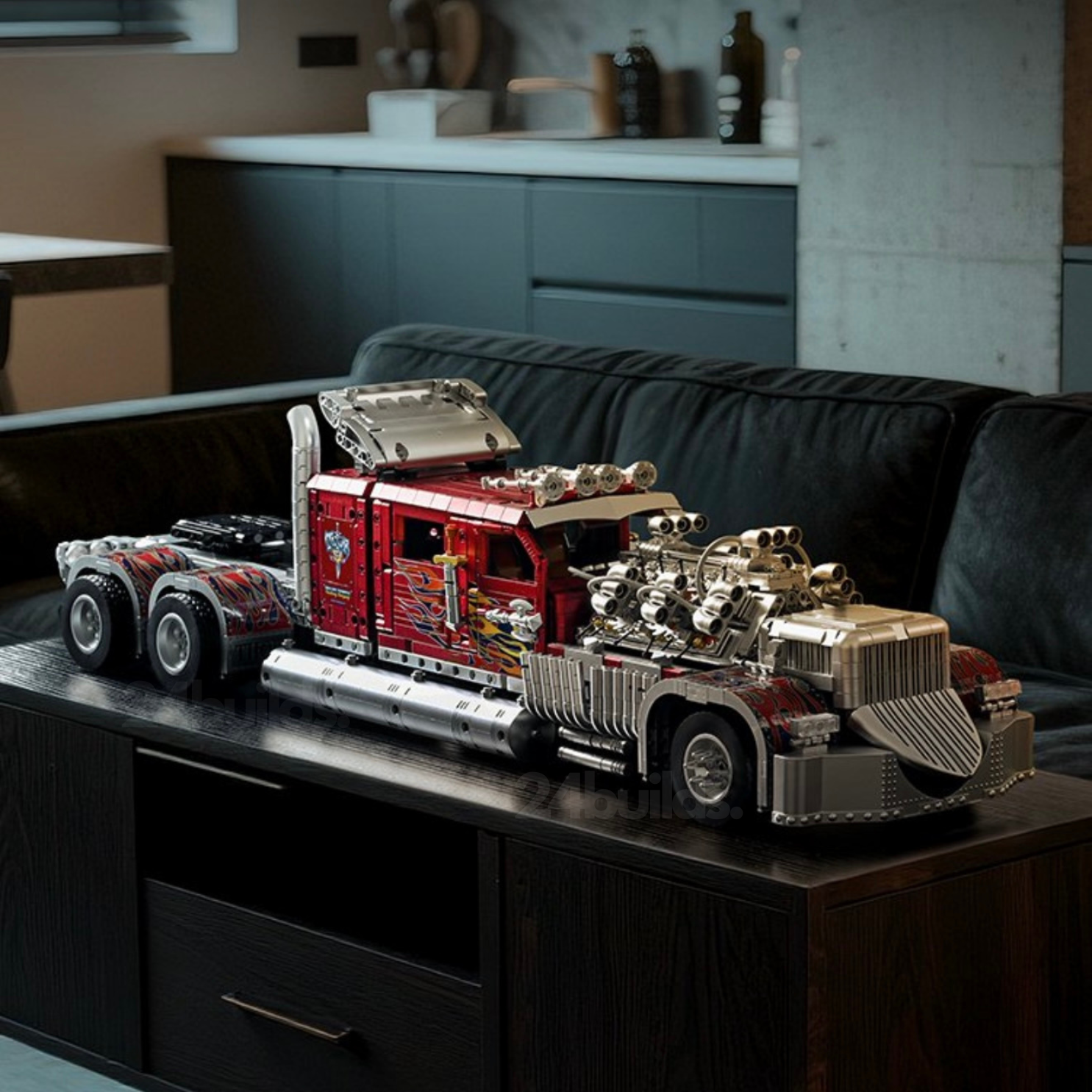 The Ultimate V24 Custom Truck | 3486pcs