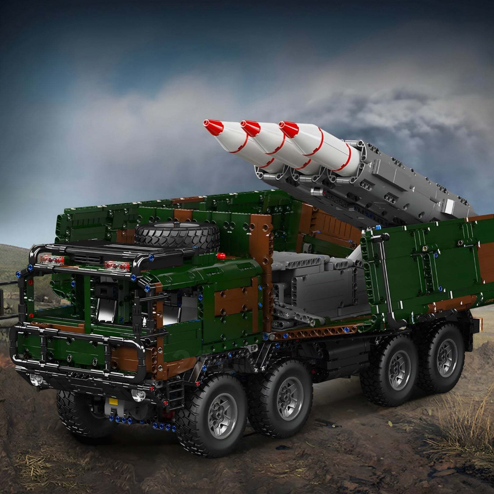 Remote Controlled Missile Launcher Truck | 3594pcs