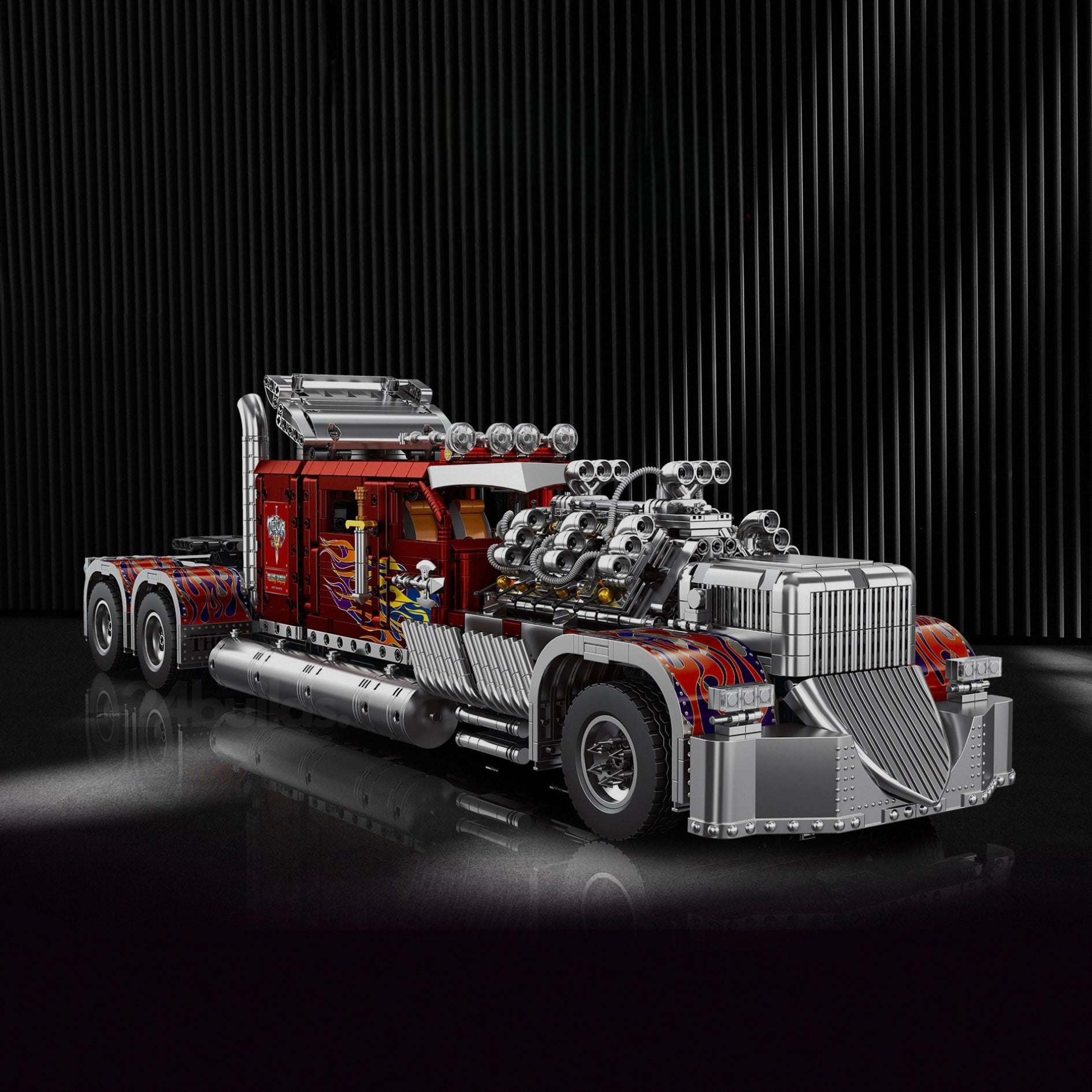 The Ultimate V24 Custom Truck | 3486pcs