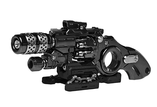 New Titanium alloy revolver fidgets toy