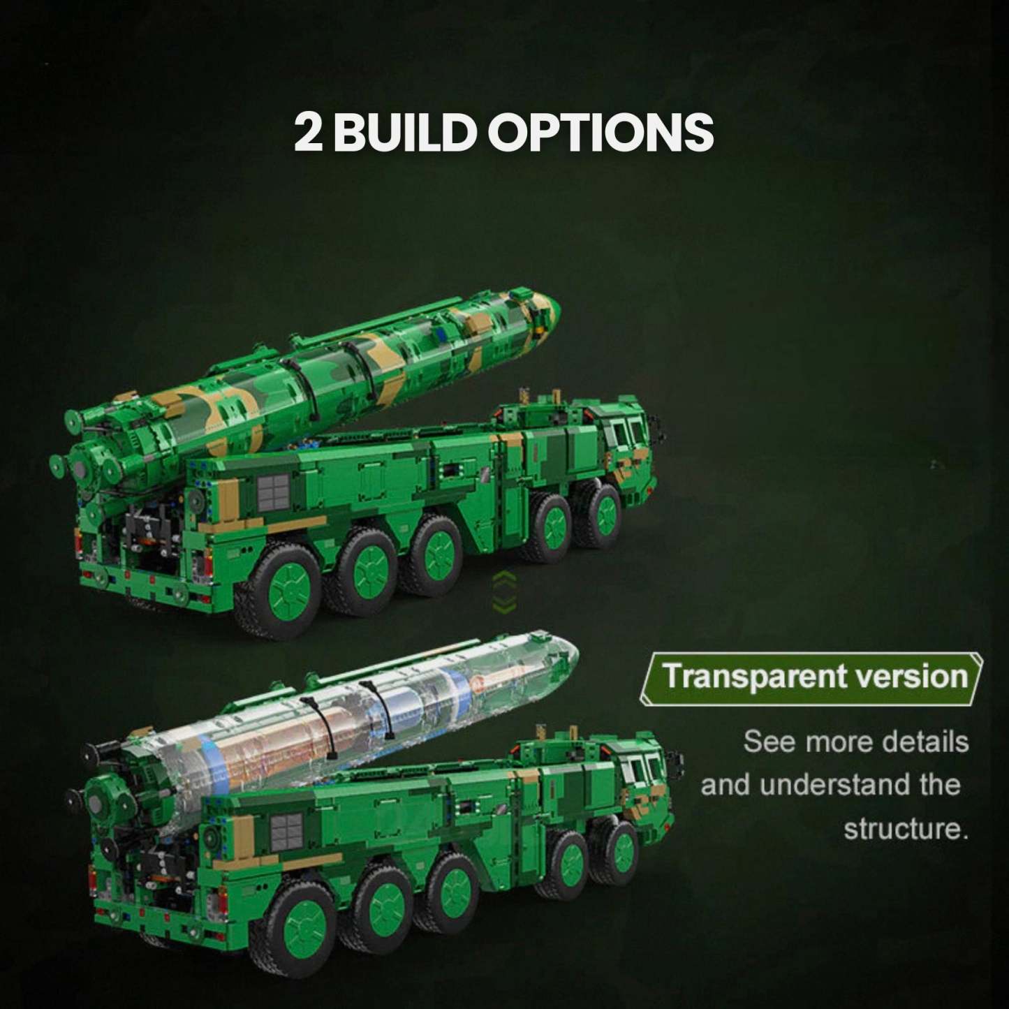 Anti-Ship Ballistic Missile Launcher Truck | 6352pcs