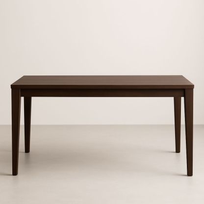 Tavolo da Pranzo in Legno Massello Marrone 120x75x75 cm-Auraverilo