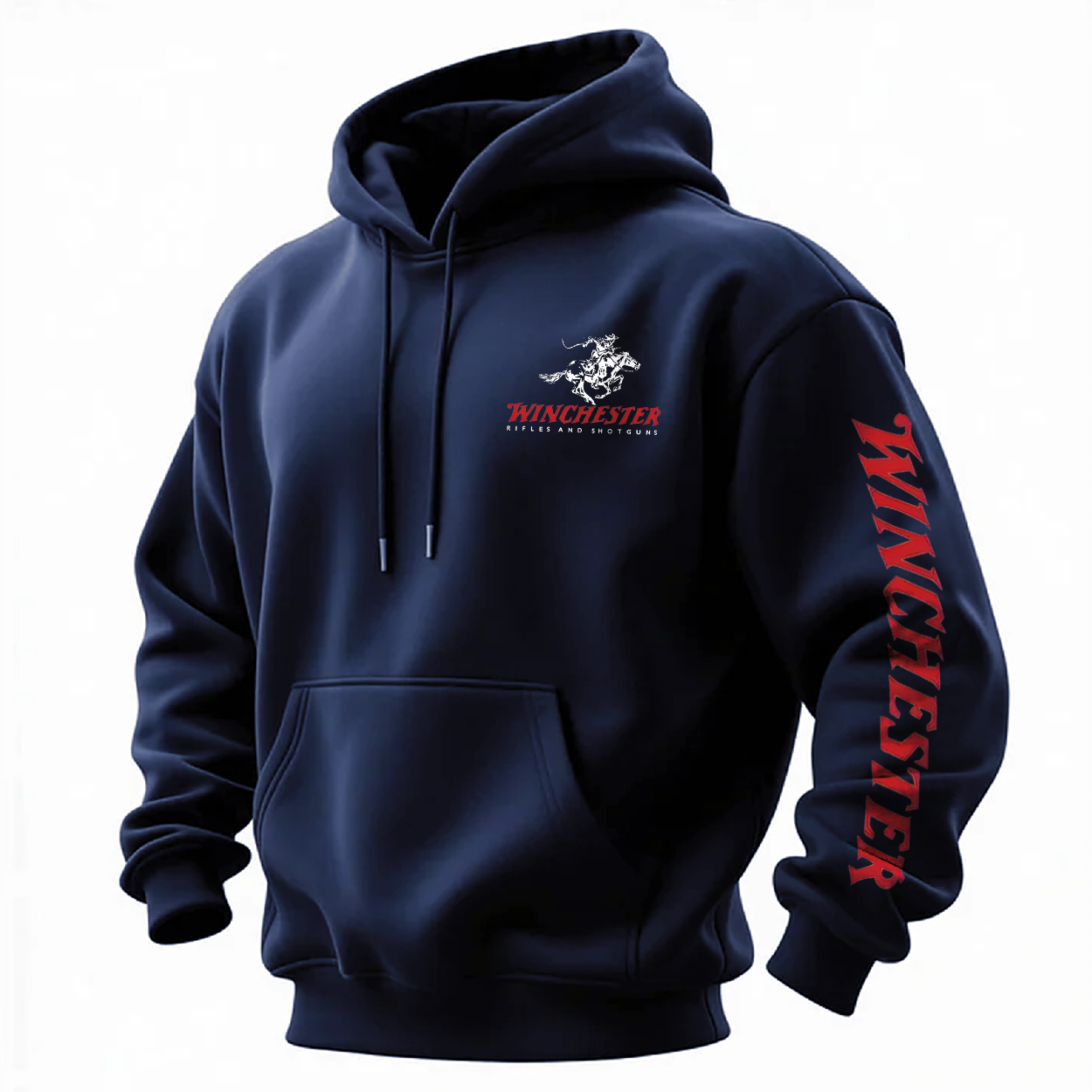 Winchester Rifles and Shotguns Printed Fleece-lined Unisex Hoodie
