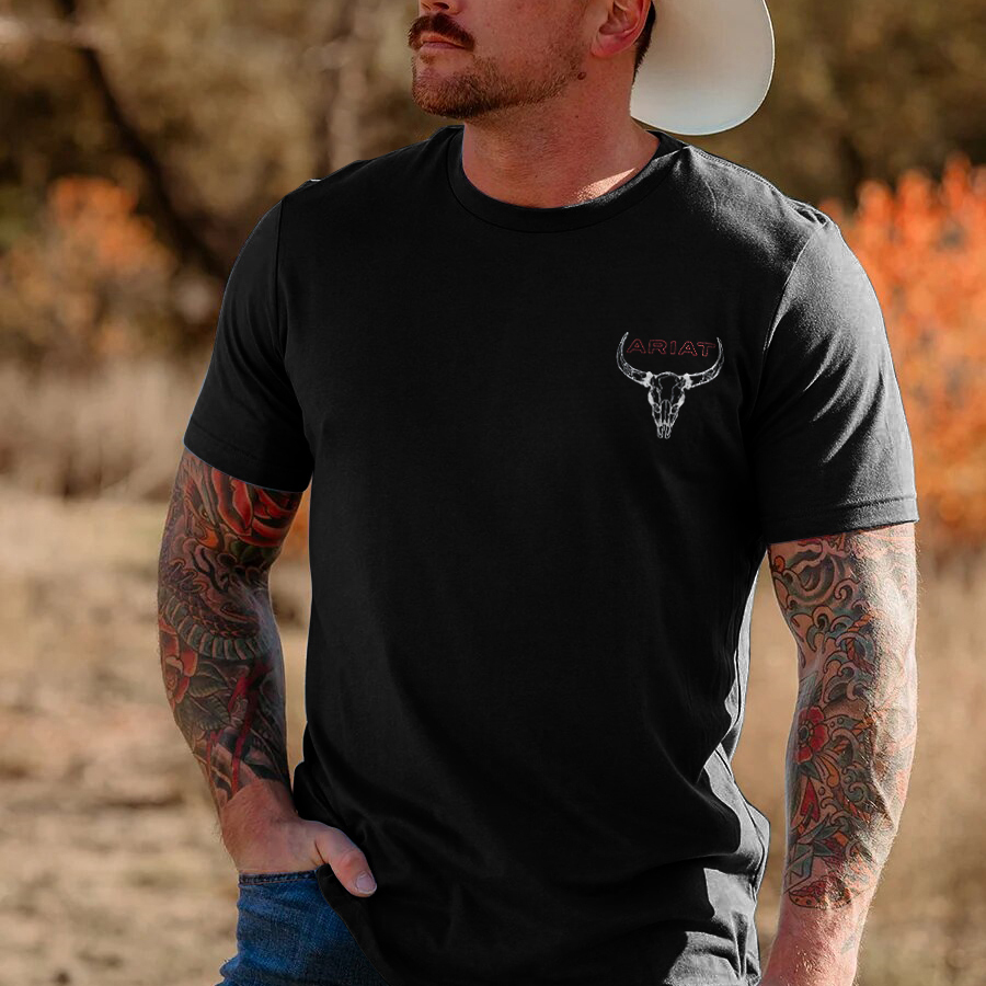 Ariat Land Of The Free Printed Oversized Unisex T-shirts