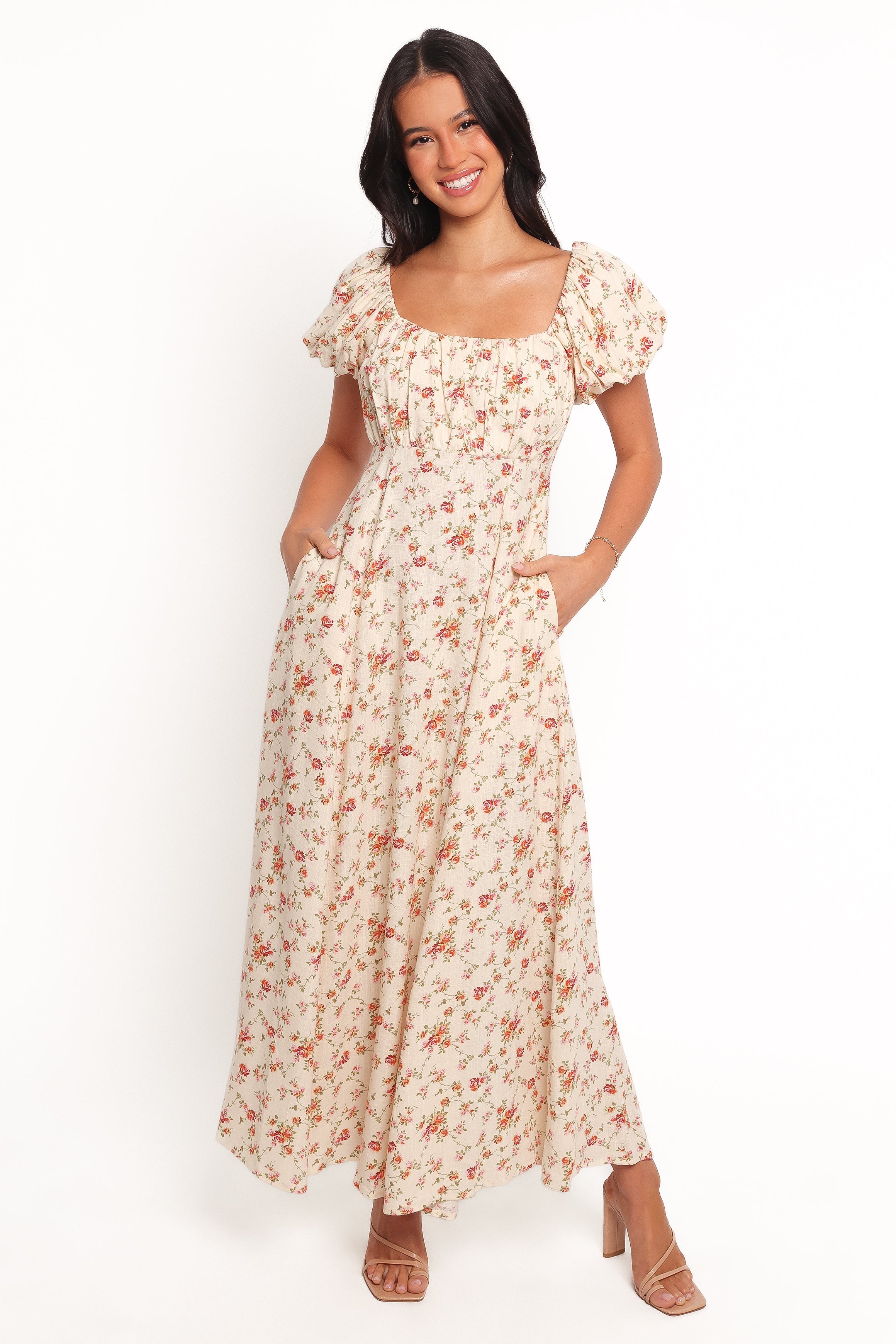 Marnie Maxi Dress - Femme Floral-Ladys Street