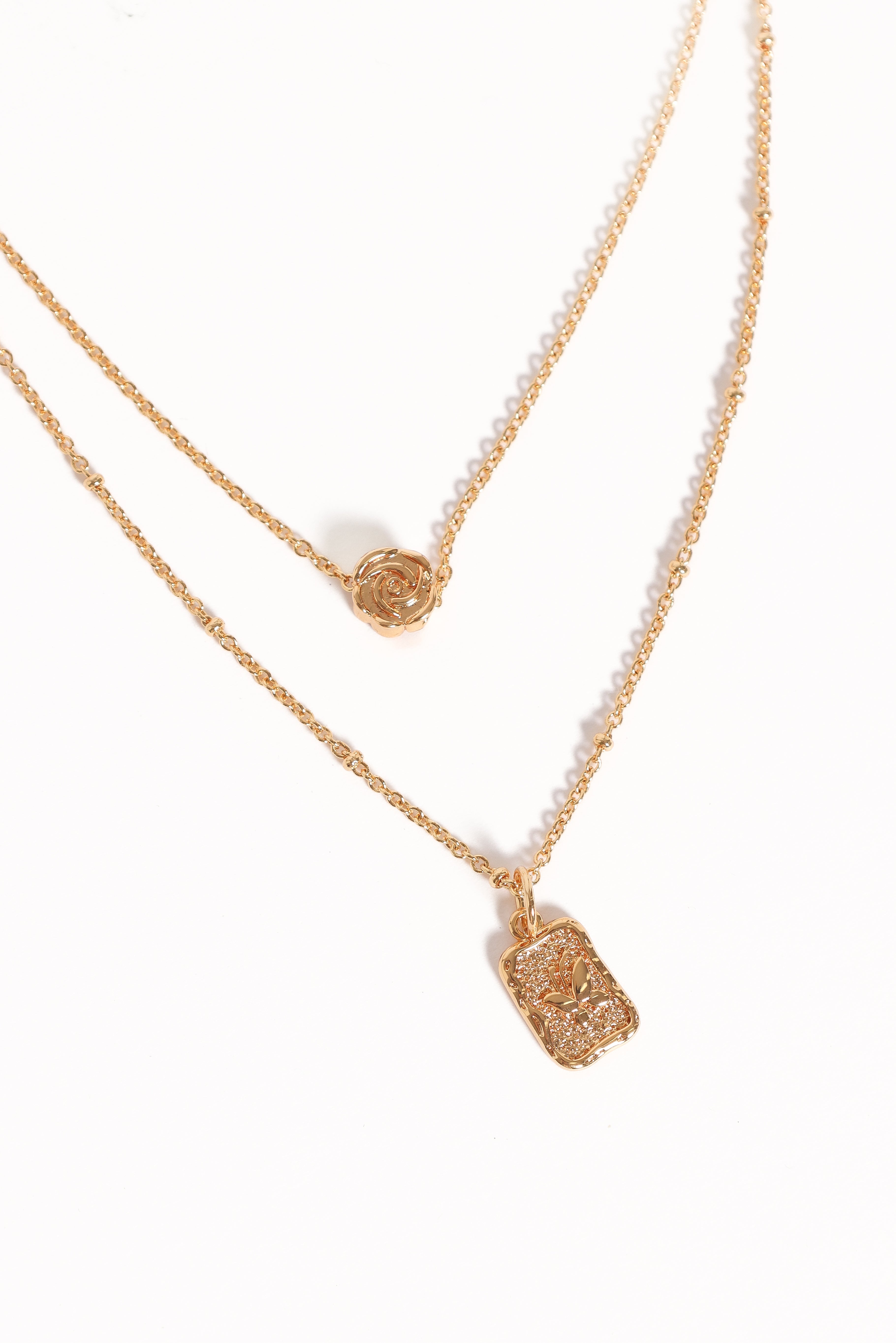 Pamela Necklace - Gold-Ladys Street