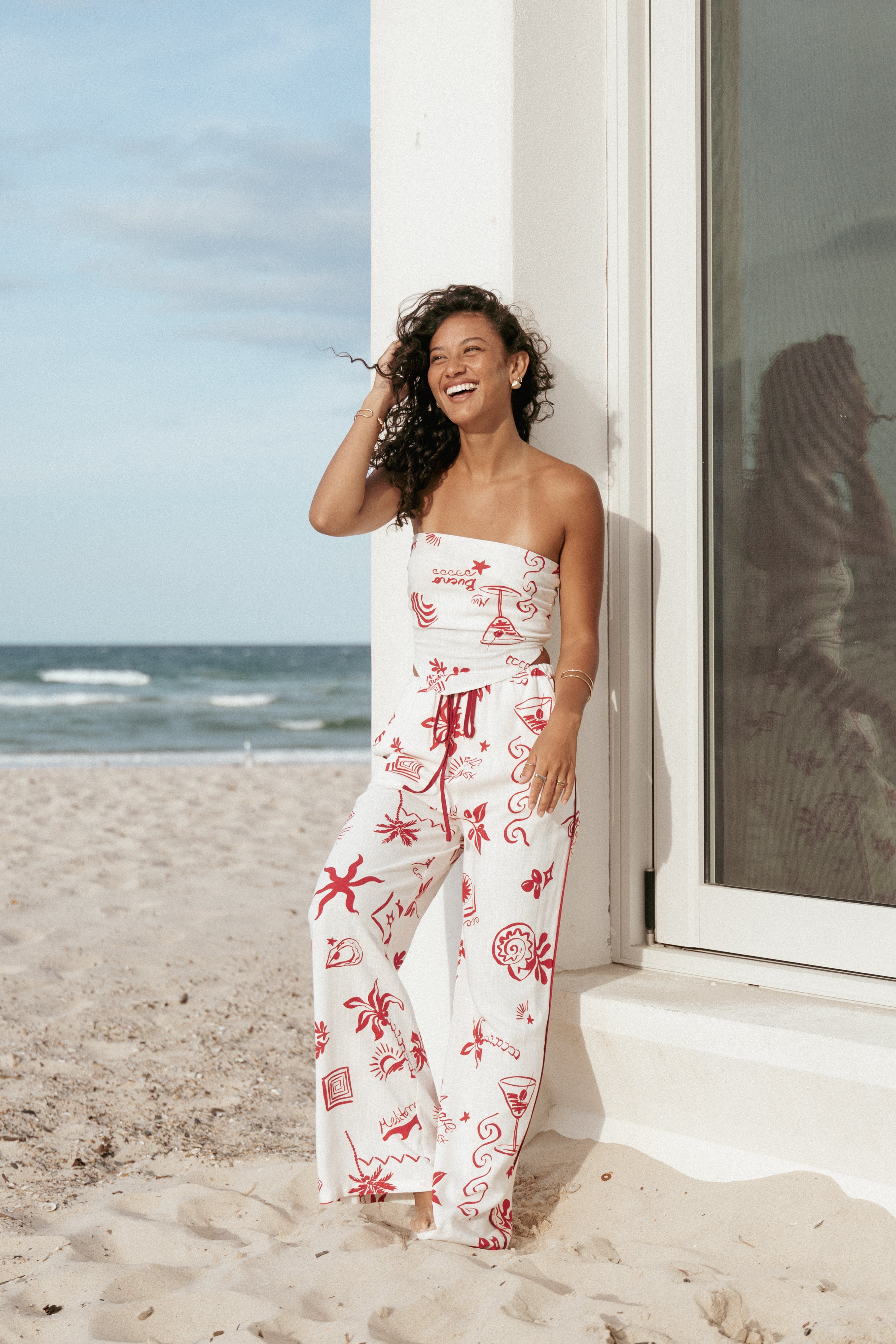 Malta Top - Red-Ladys Street