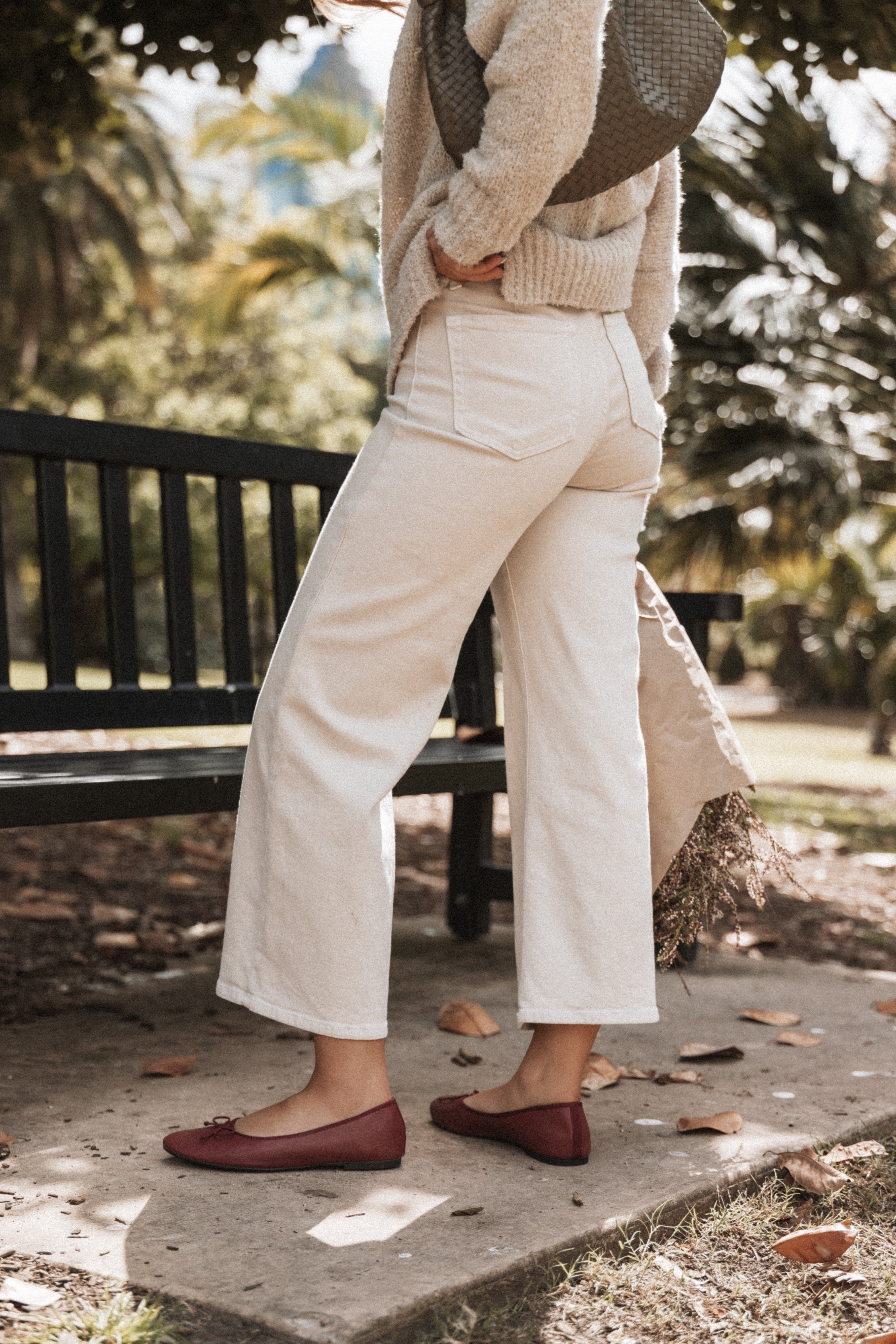 Just Black Trouser Wide Leg Jean - Supermoon-Ladys Street