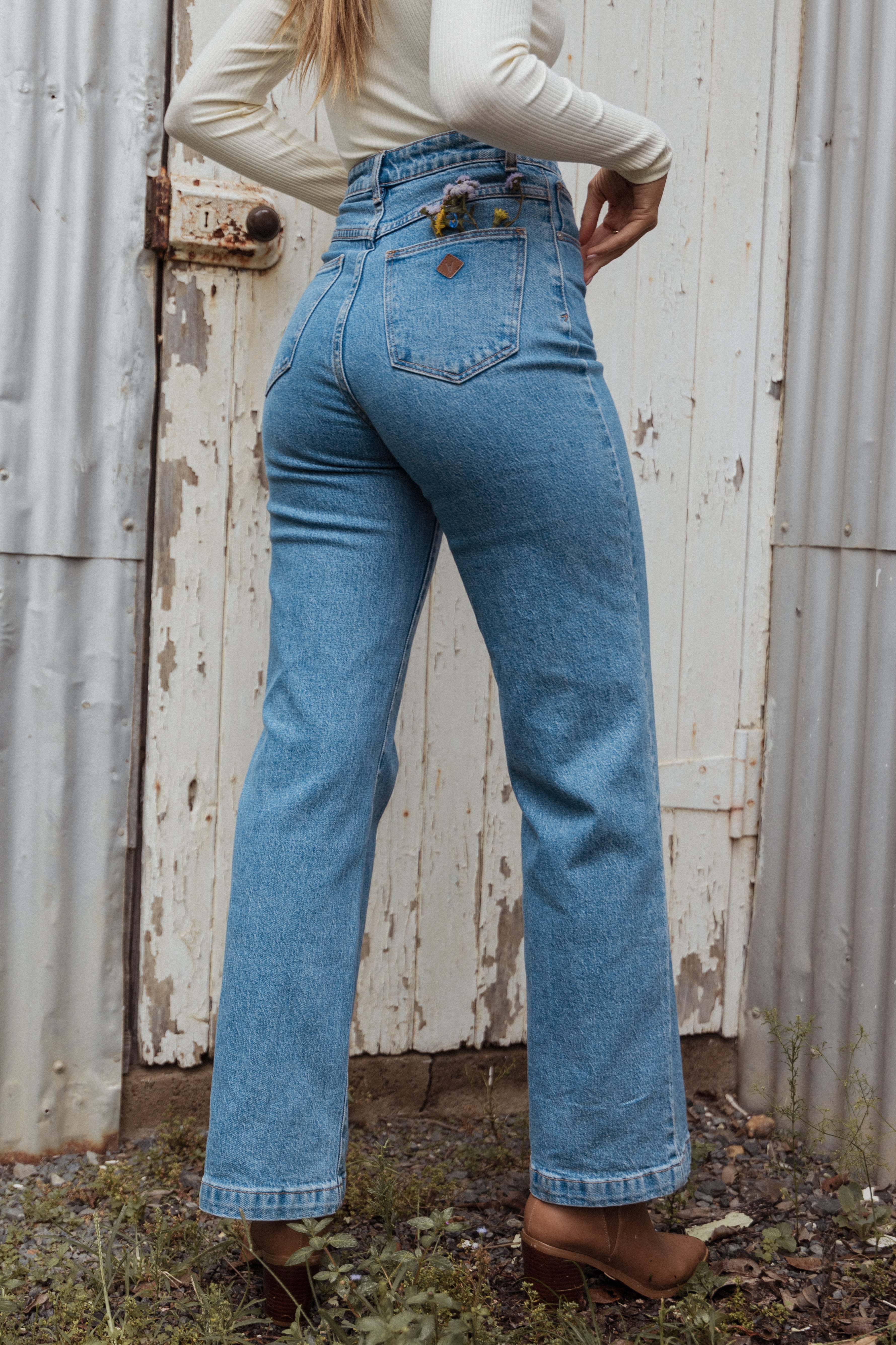 Abrand 94 High Wide Jeans - Debbie-Charming Rule