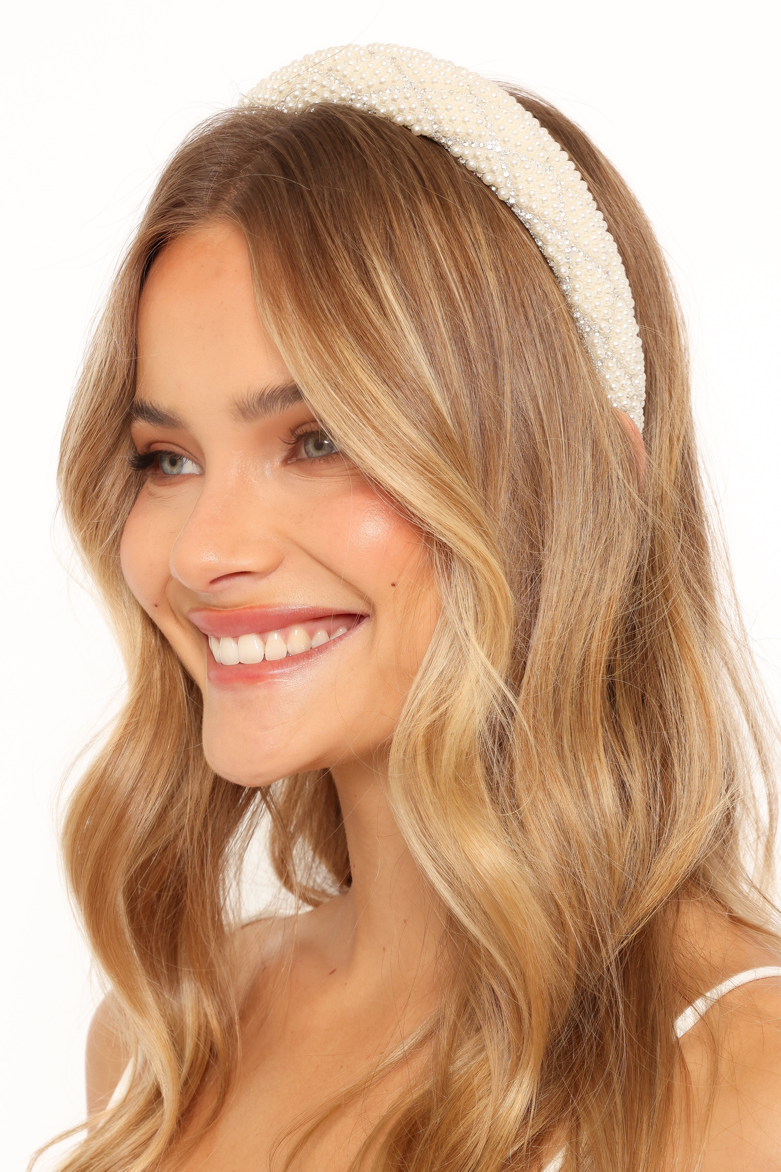 Leah Headband - Pearl-Ladys Street