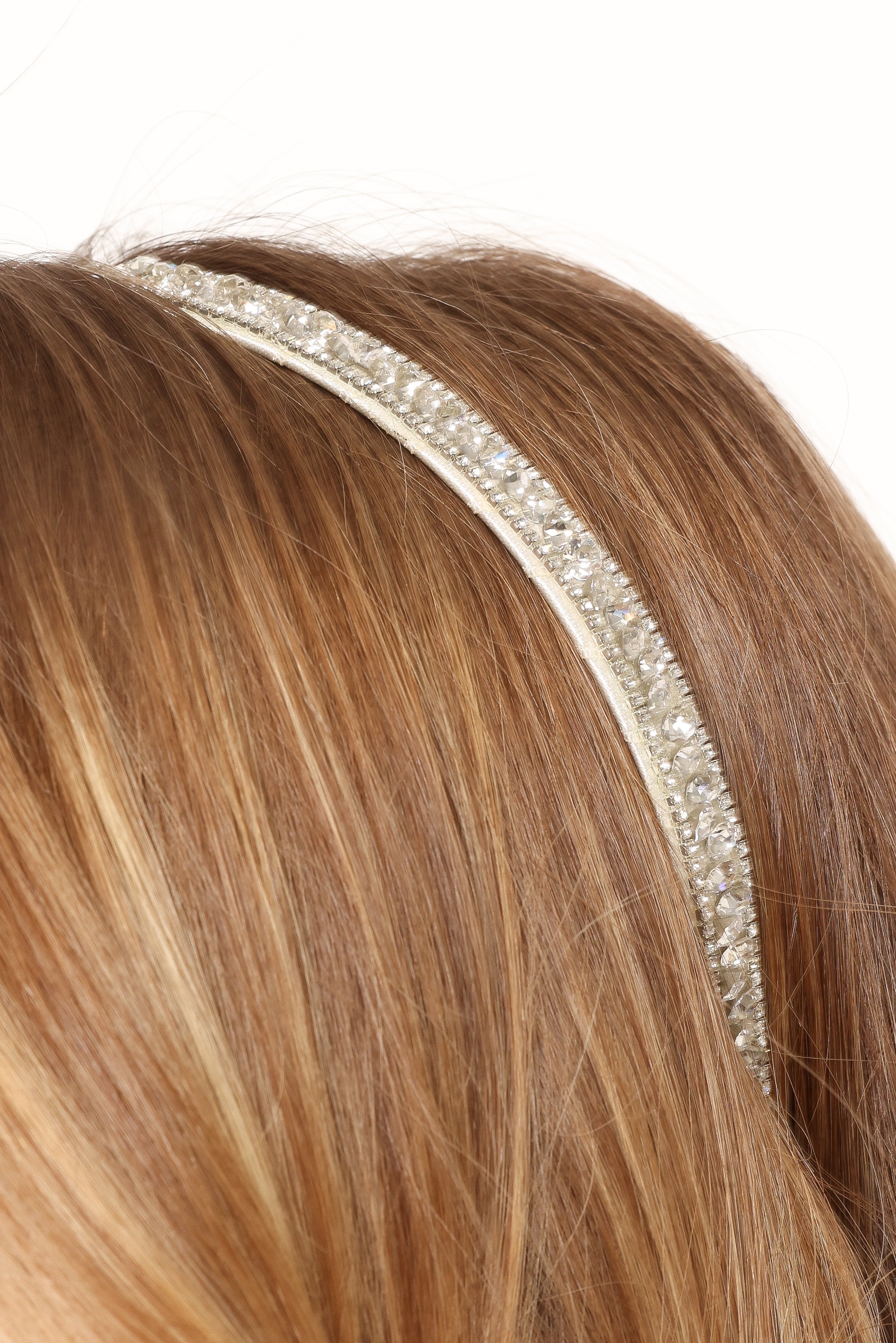 Kellen Headband - Silver-Ladys Street