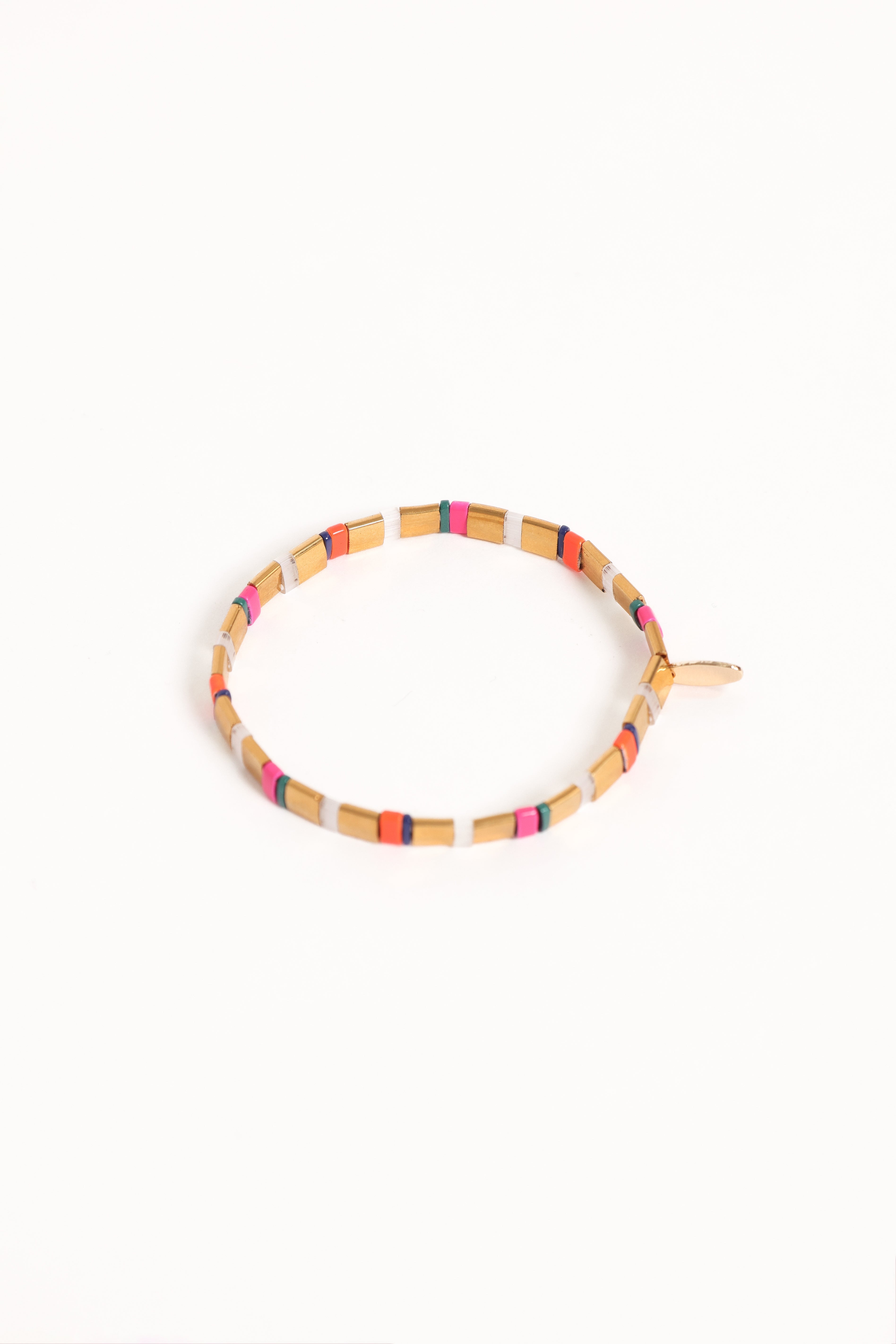 Kylie Bead Bracelet - Bronze-Ladys Street