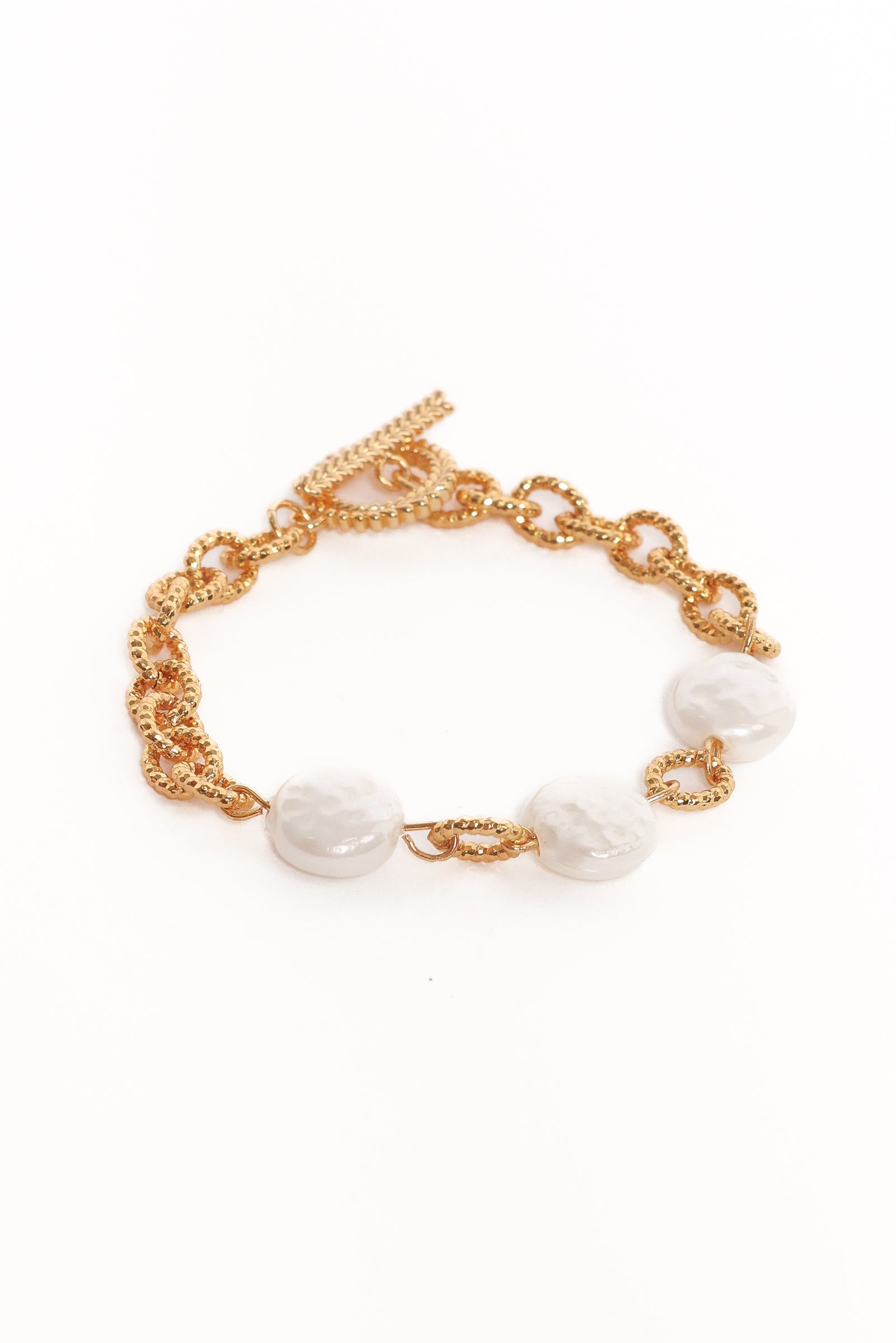 Kai Bracelet - Gold/Pearl-Ladys Street