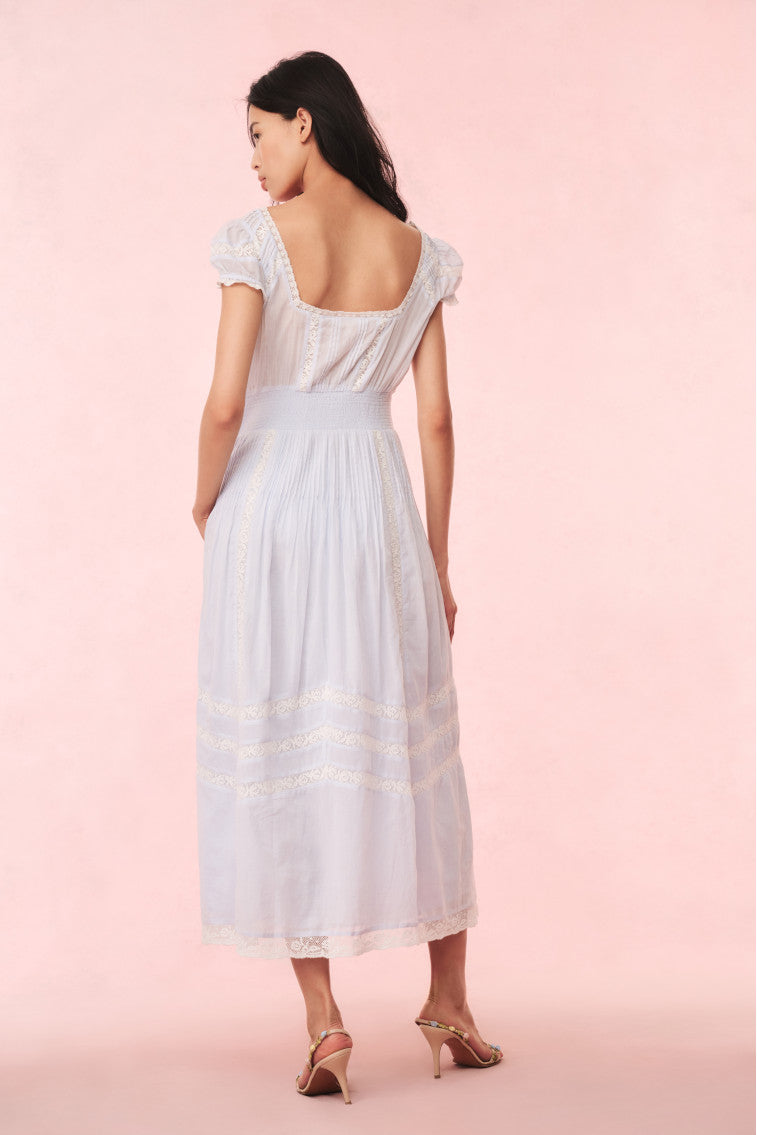 Suvi Cotton Midi Dress-Charming Rule