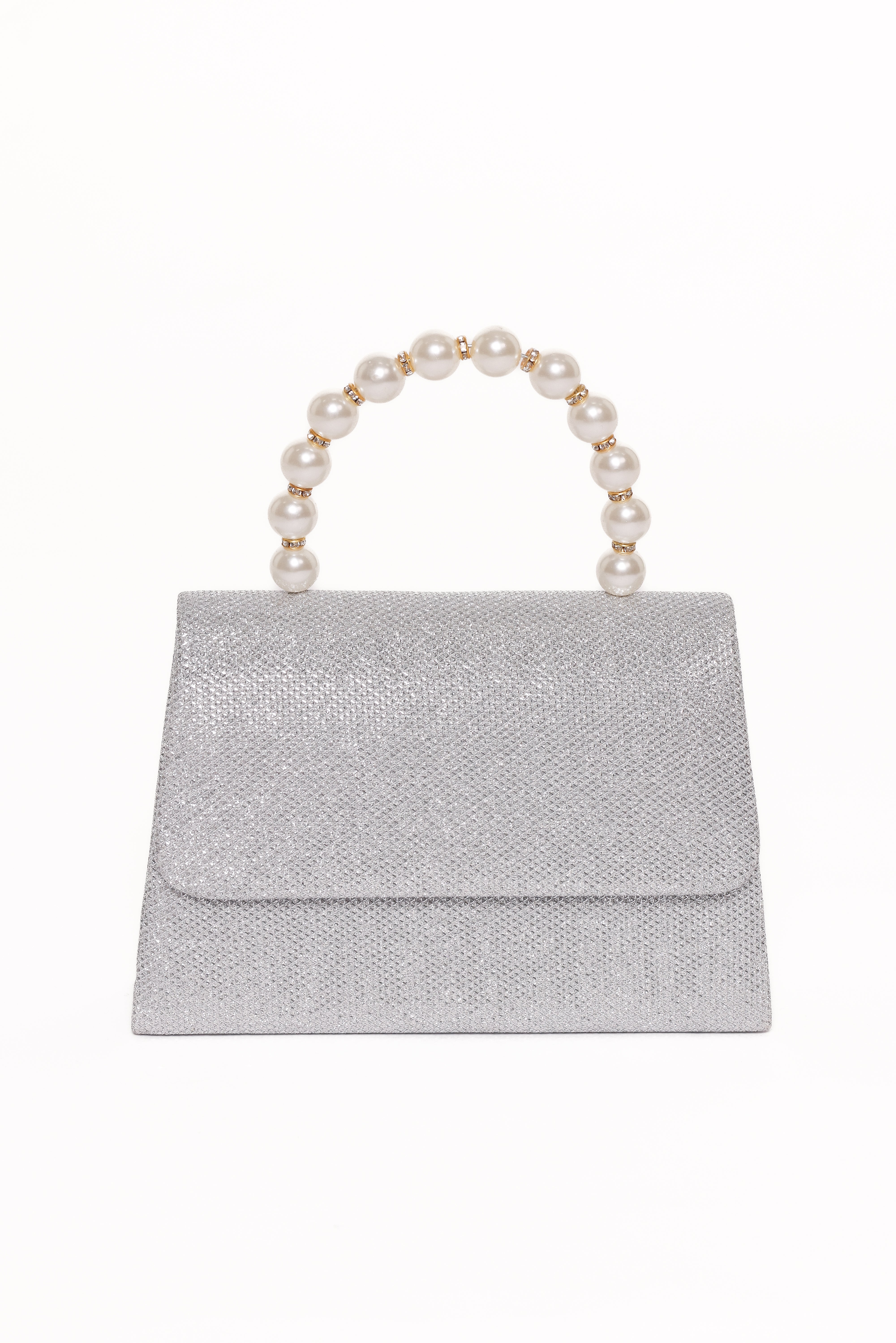 Jenn Embellished Bag - Champagne/Pearl-Ladys Street