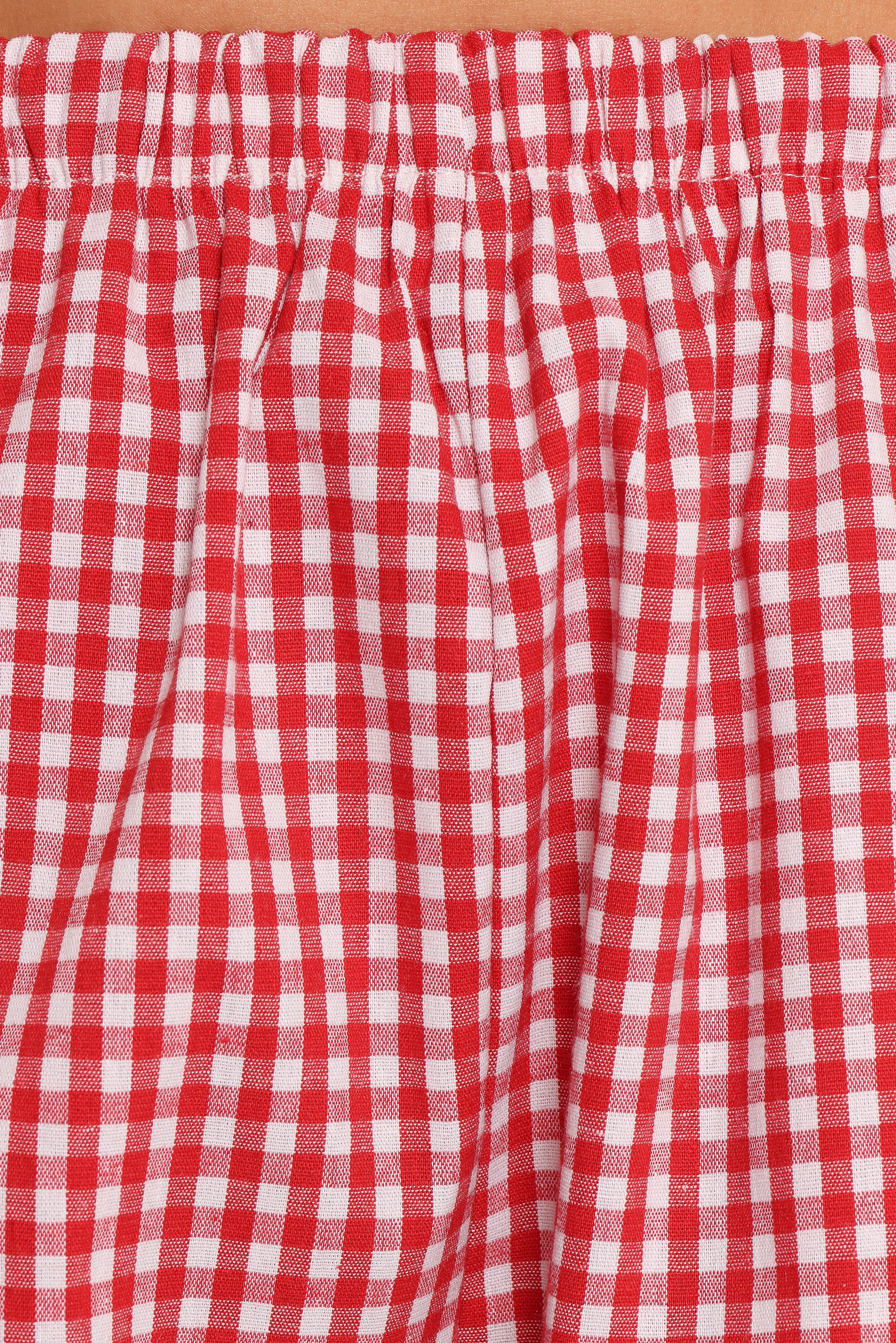 Amalfi Tee Set - Gingham Mango-Charming Rule