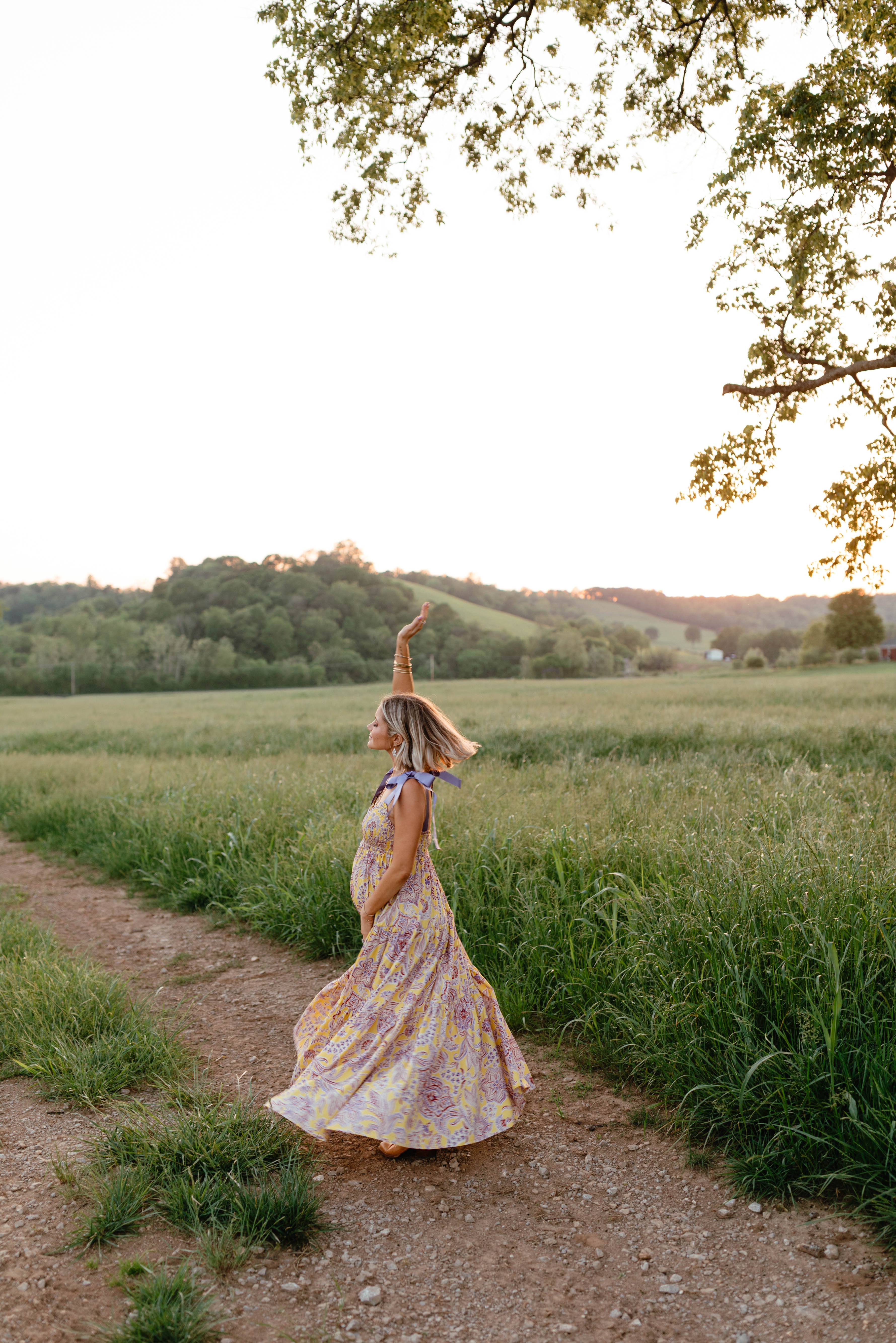 Marigold Maxi Dress - Evening Primrose-Ladys Street
