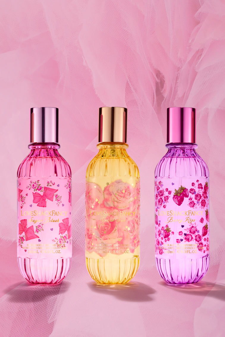 Berry Kiss Hair & Body Perfume Mist with Marshmallow-Charming Rule