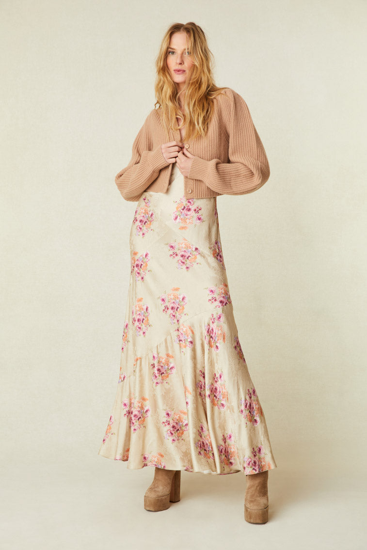 Avignon V-Neck Crop Cardigan-Charming Rule