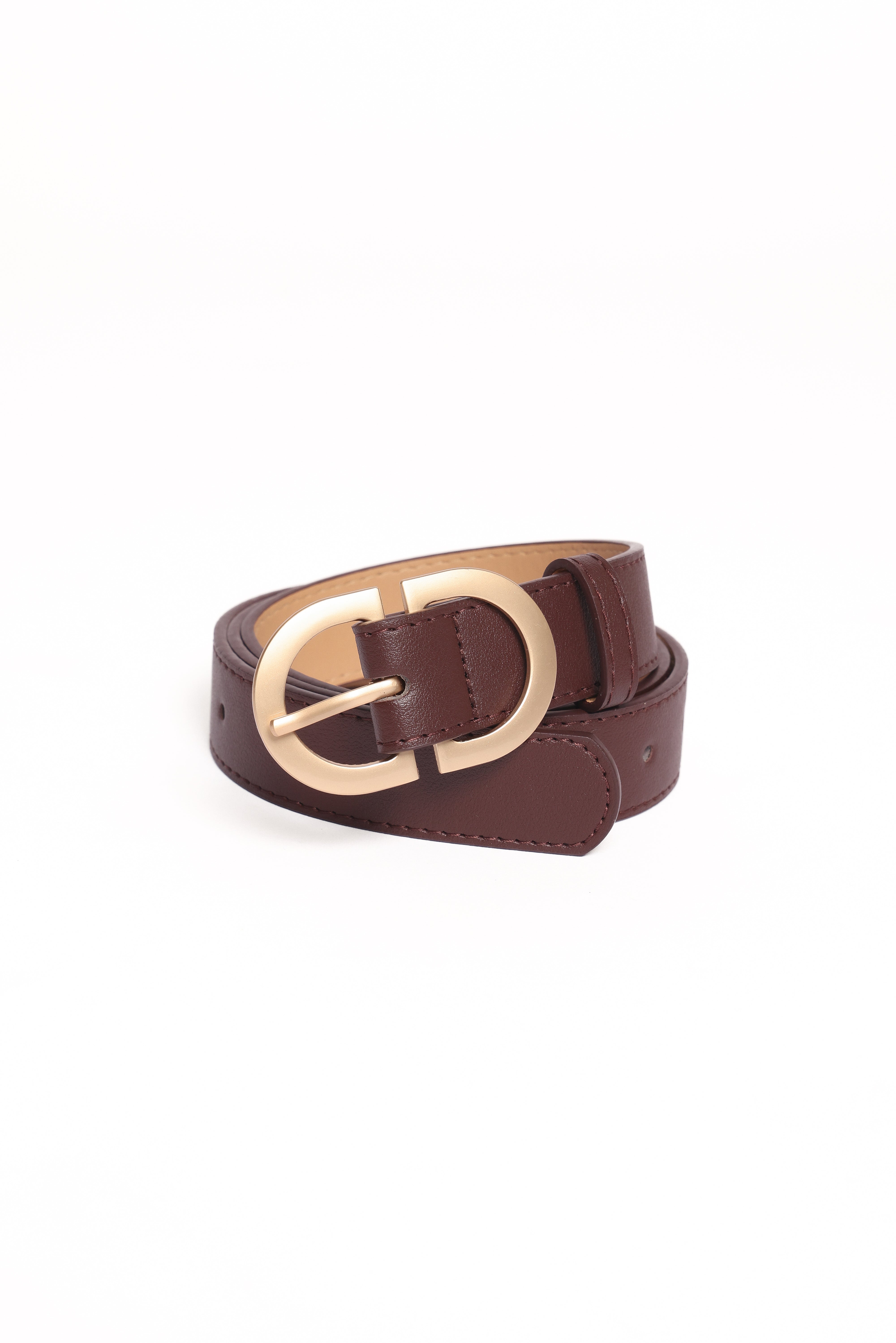 Abbott Belt - Dark Brown-Charming Rule