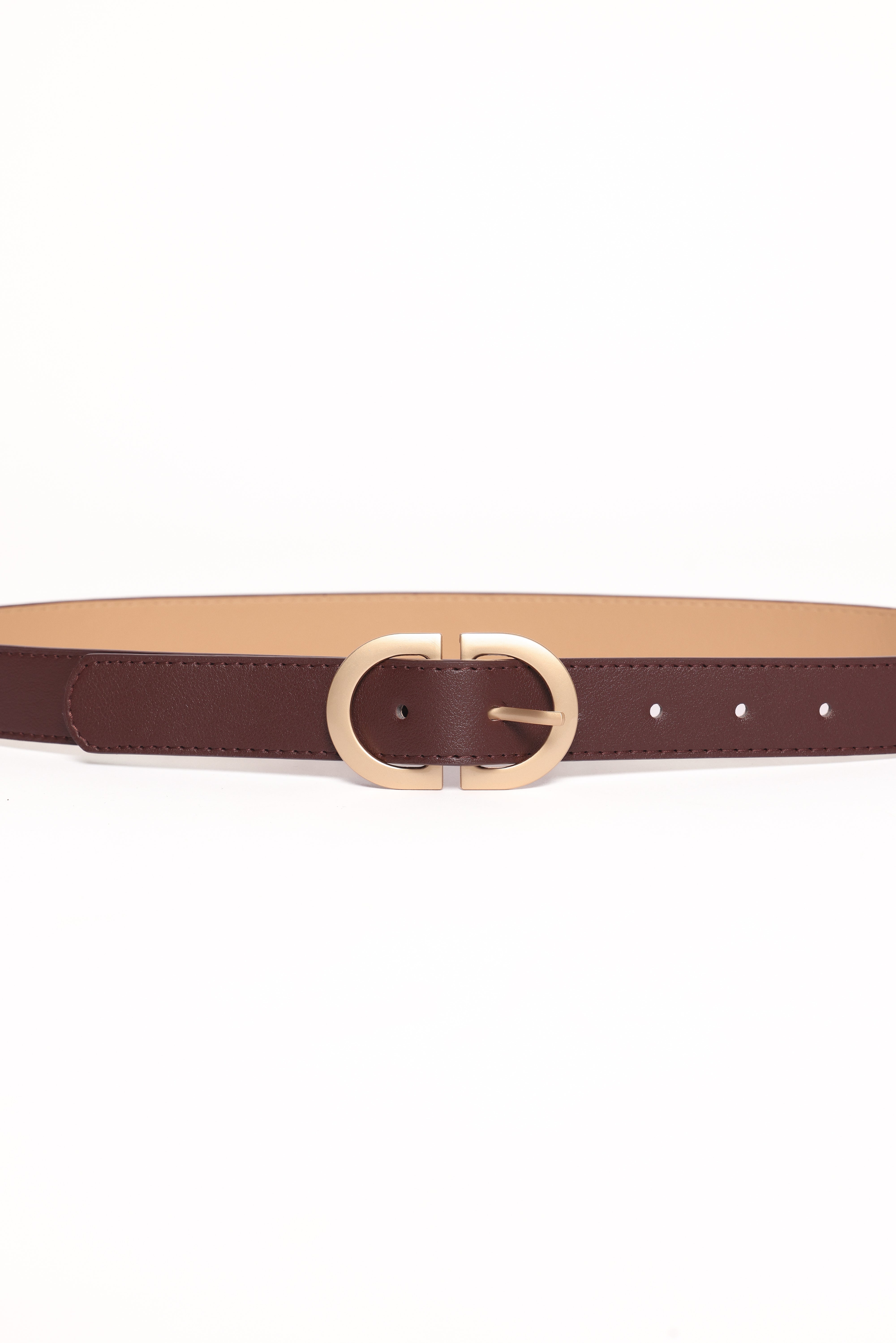 Abbott Belt - Dark Brown-Charming Rule