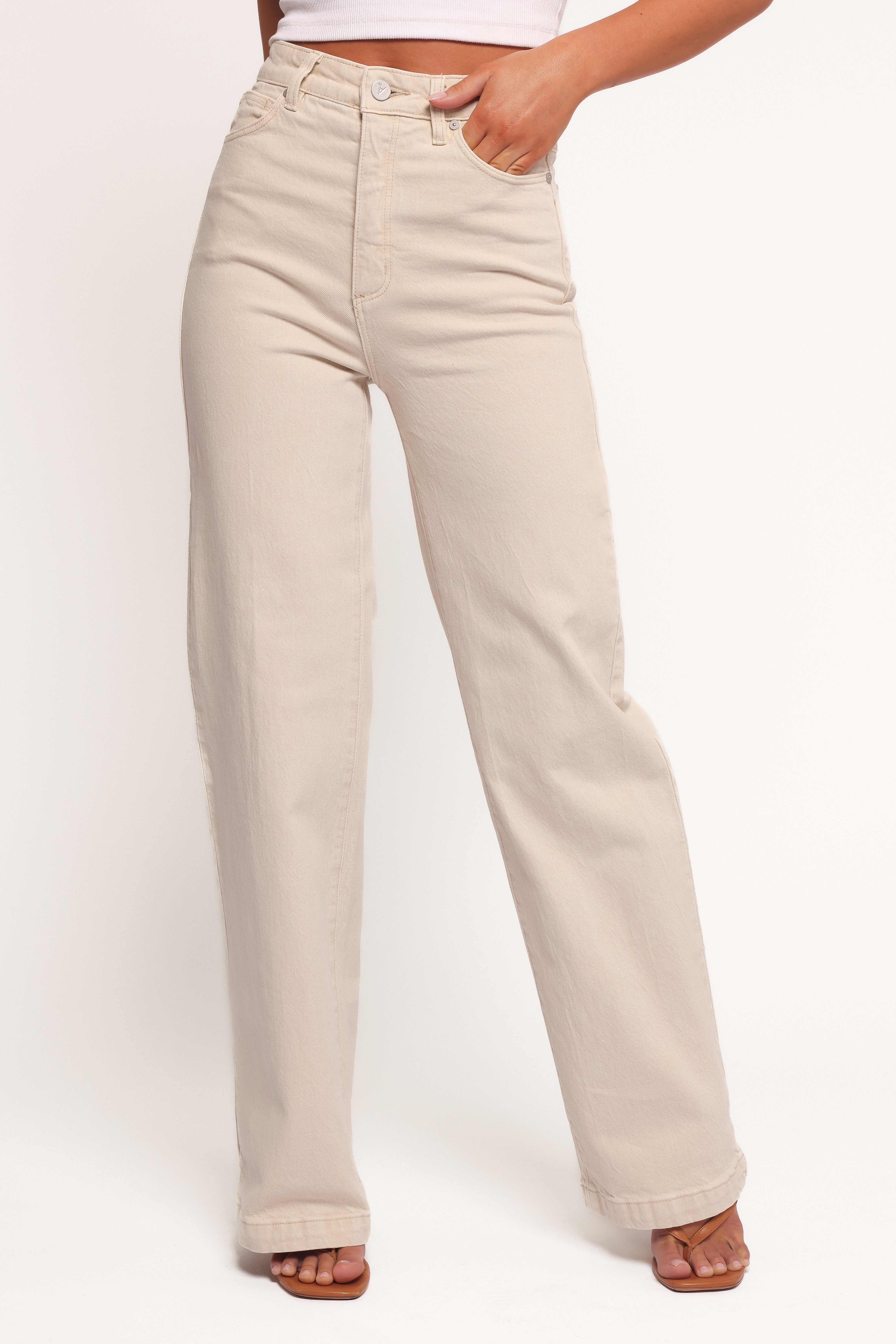 Abrand 94 High Wide Jeans - Bone-Charming Rule