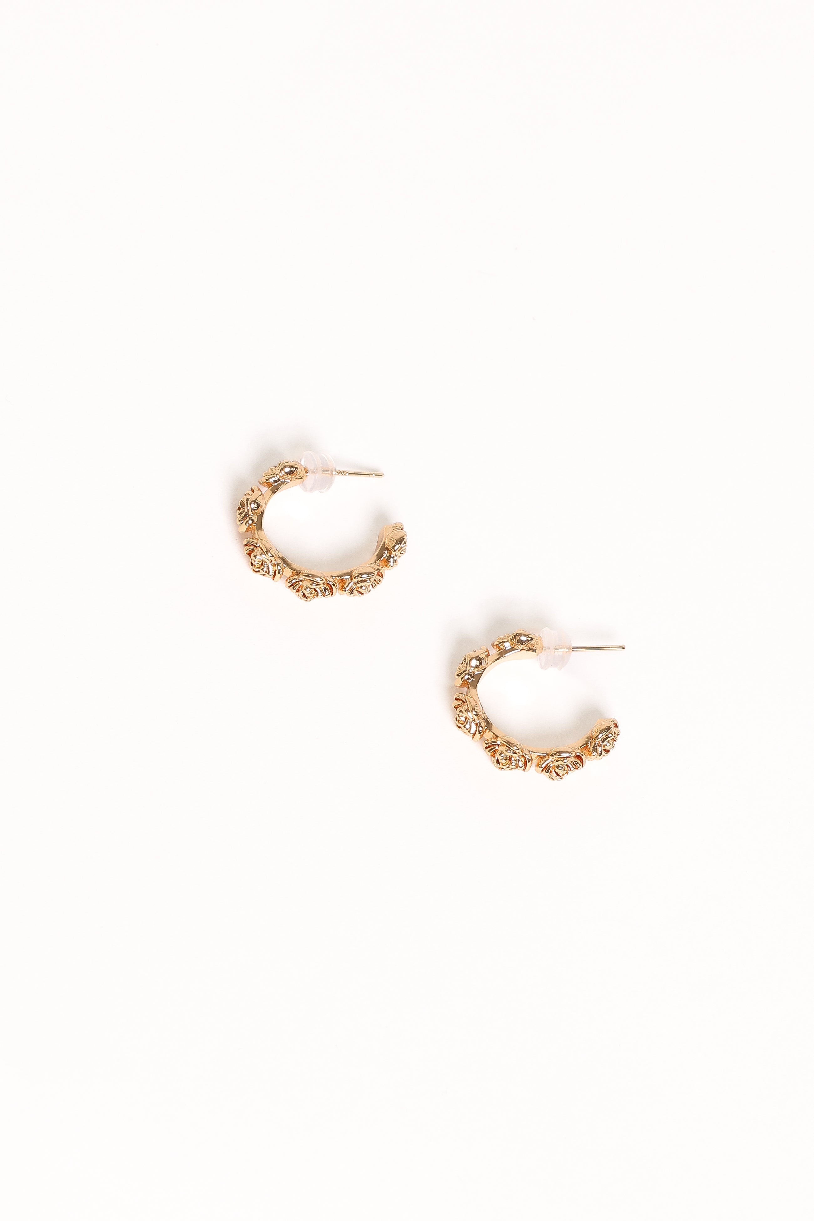 Jennie Flower Earrings - Gold-Ladys Street