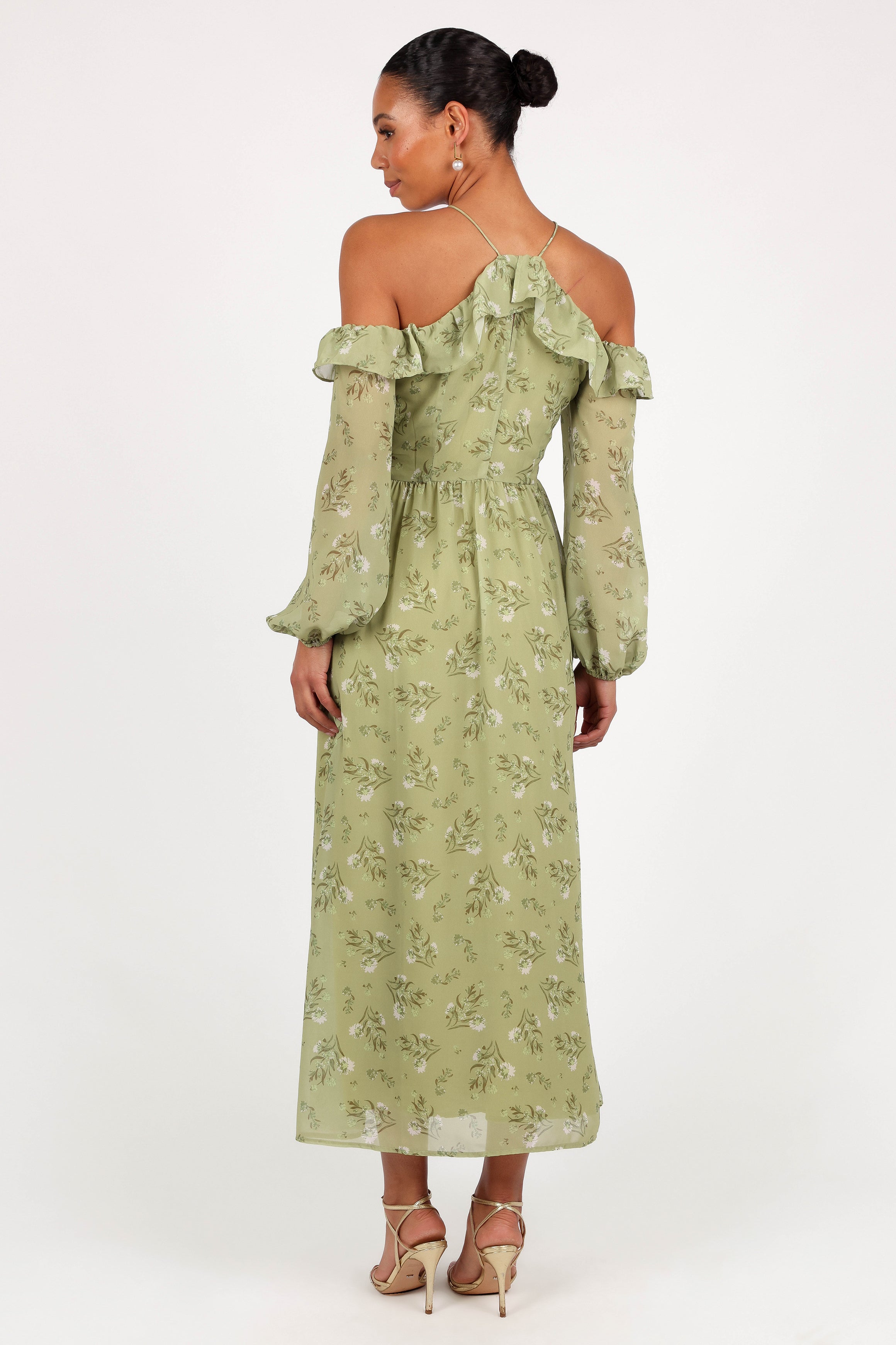 Alina Maxi Dress - Sage Botanica-Charming Rule