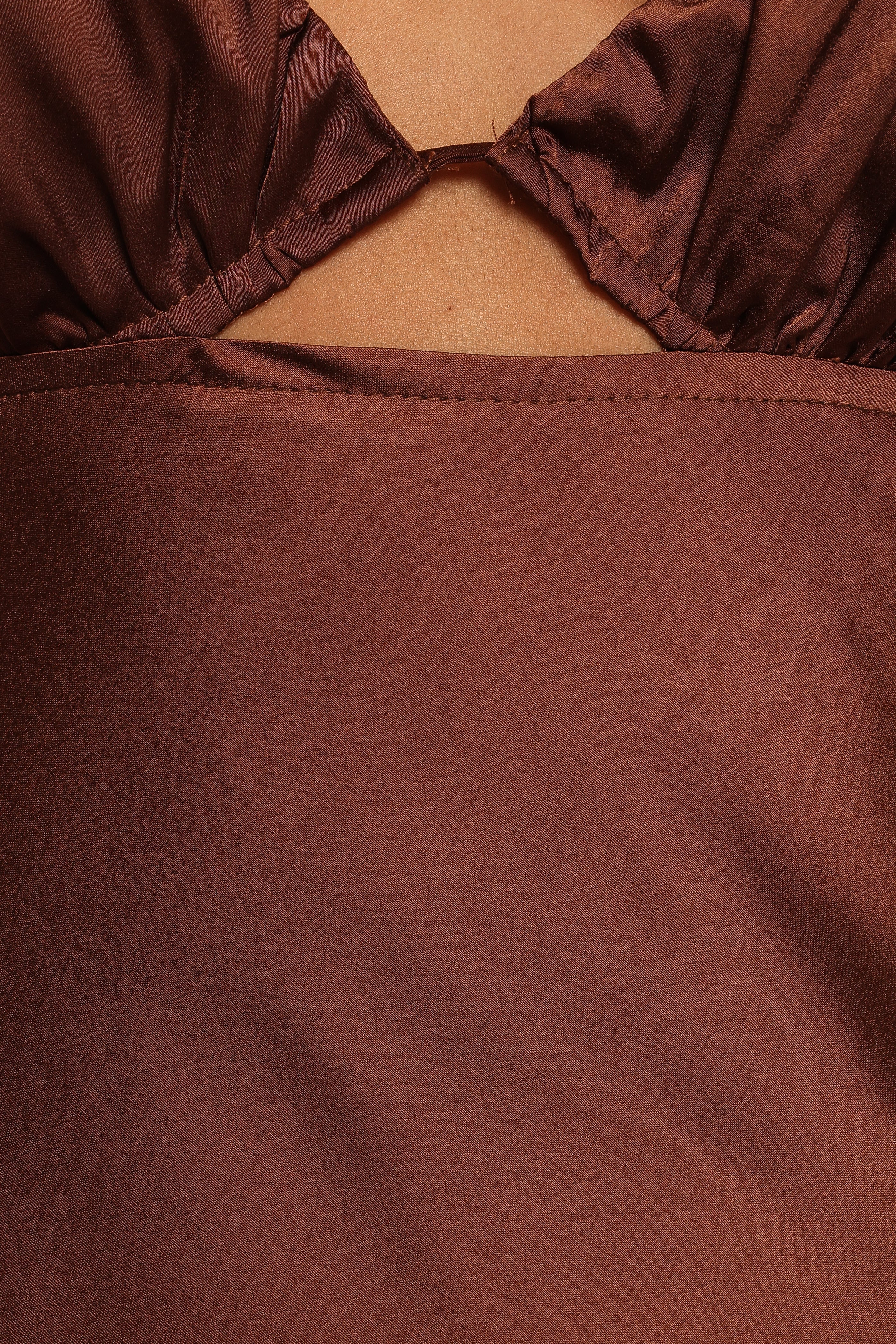 Amalia Maxi Dress - Chocolate-Charming Rule