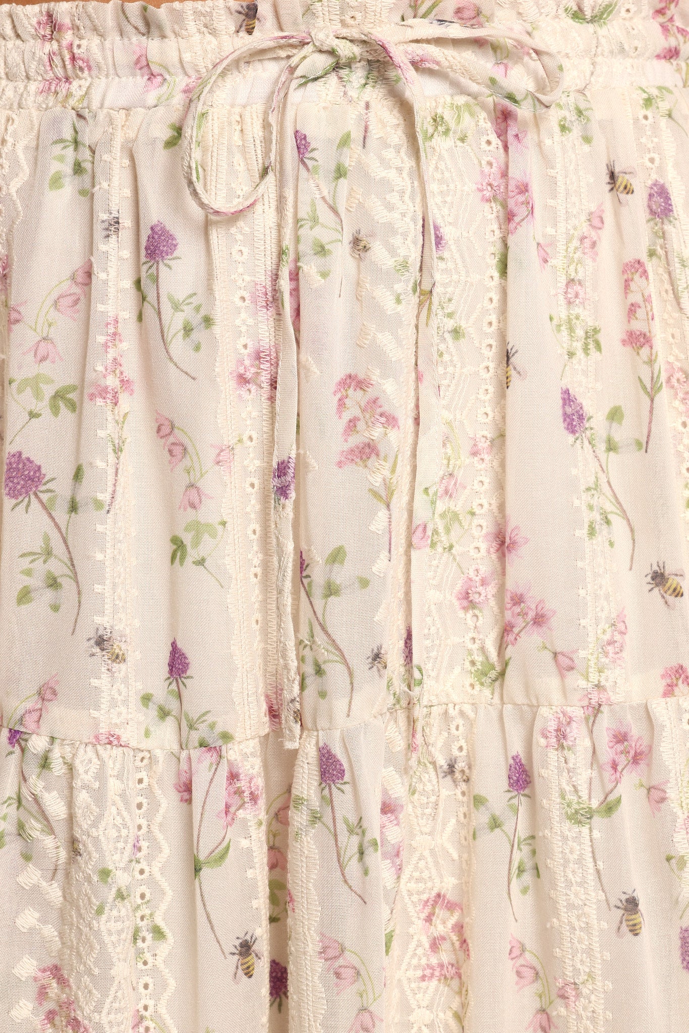 Amberlyn Maxi Skirt - Pink Floral-Charming Rule