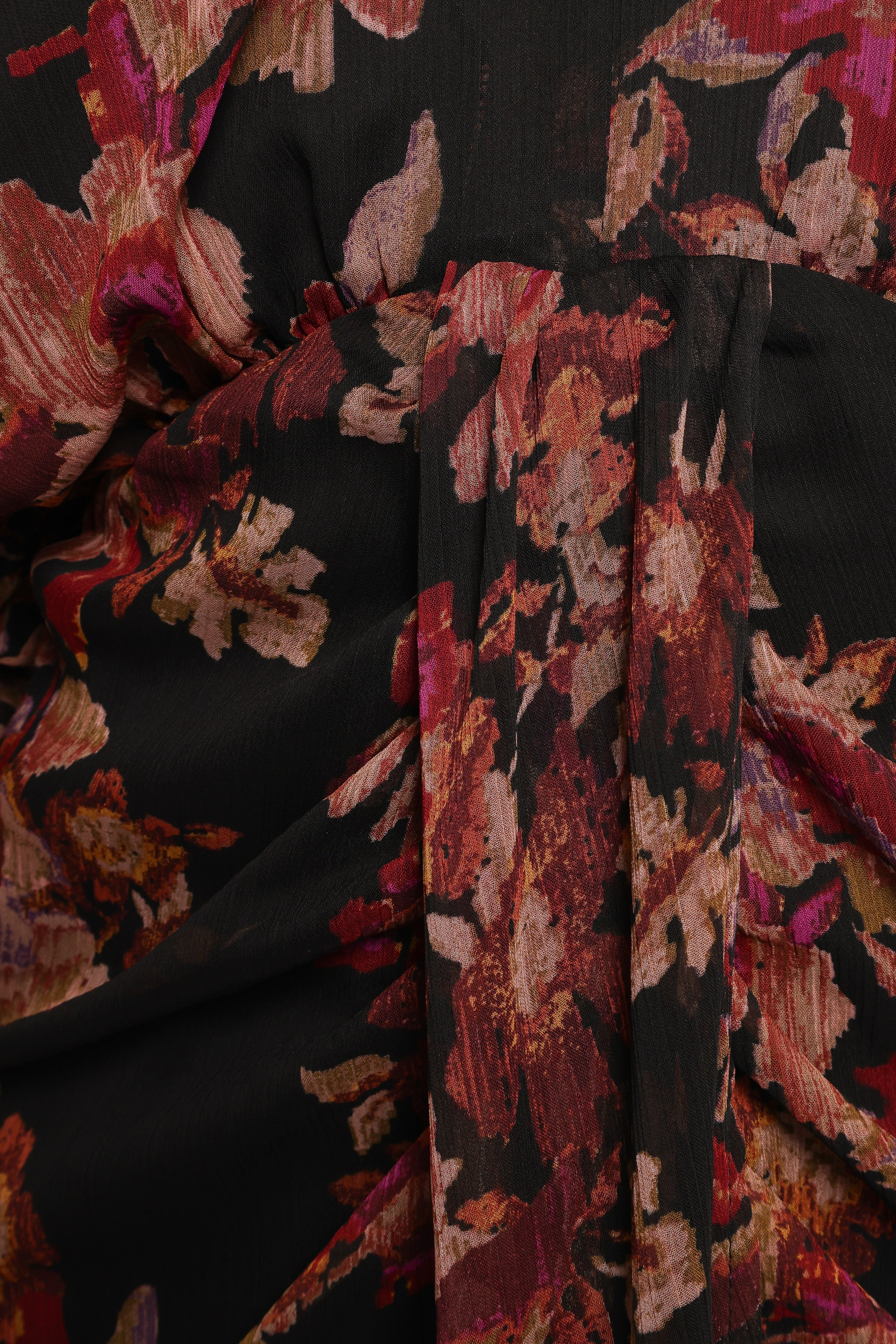 Audrina Maxi Dress - Deep Night Floral-Charming Rule