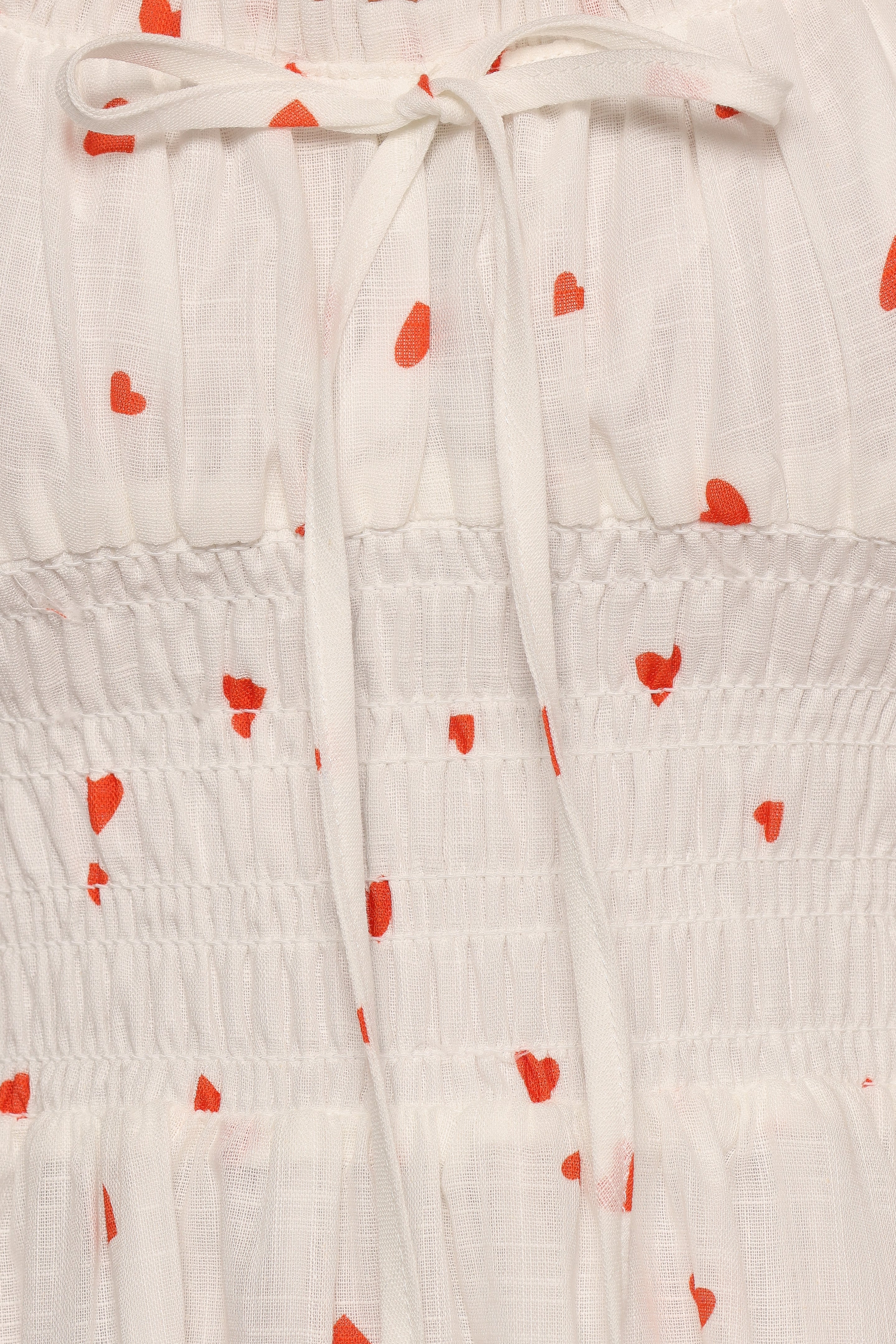 Auguste Midi Dress - Ditsy Heart-Charming Rule